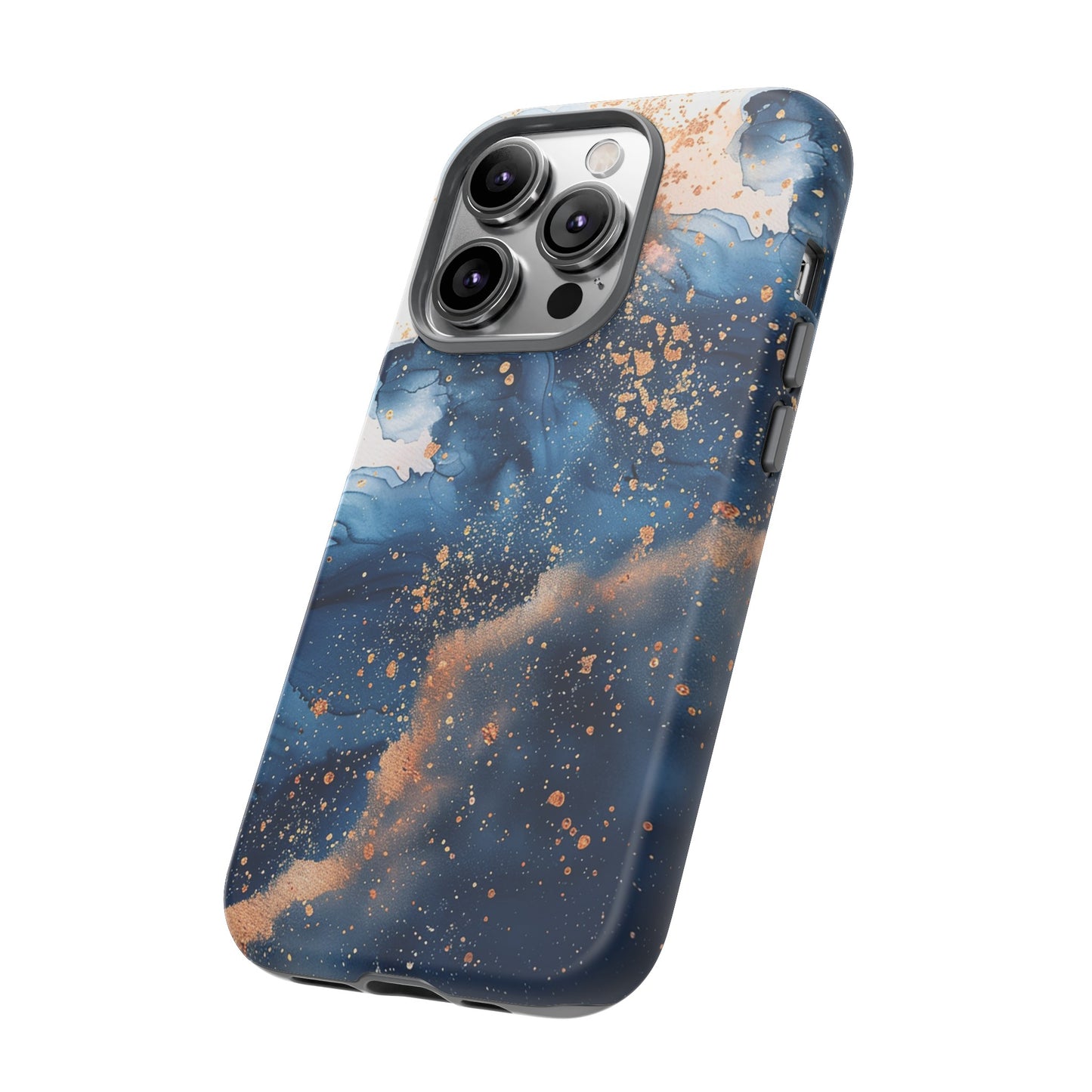 Blue Watercolors Tough Phone Case