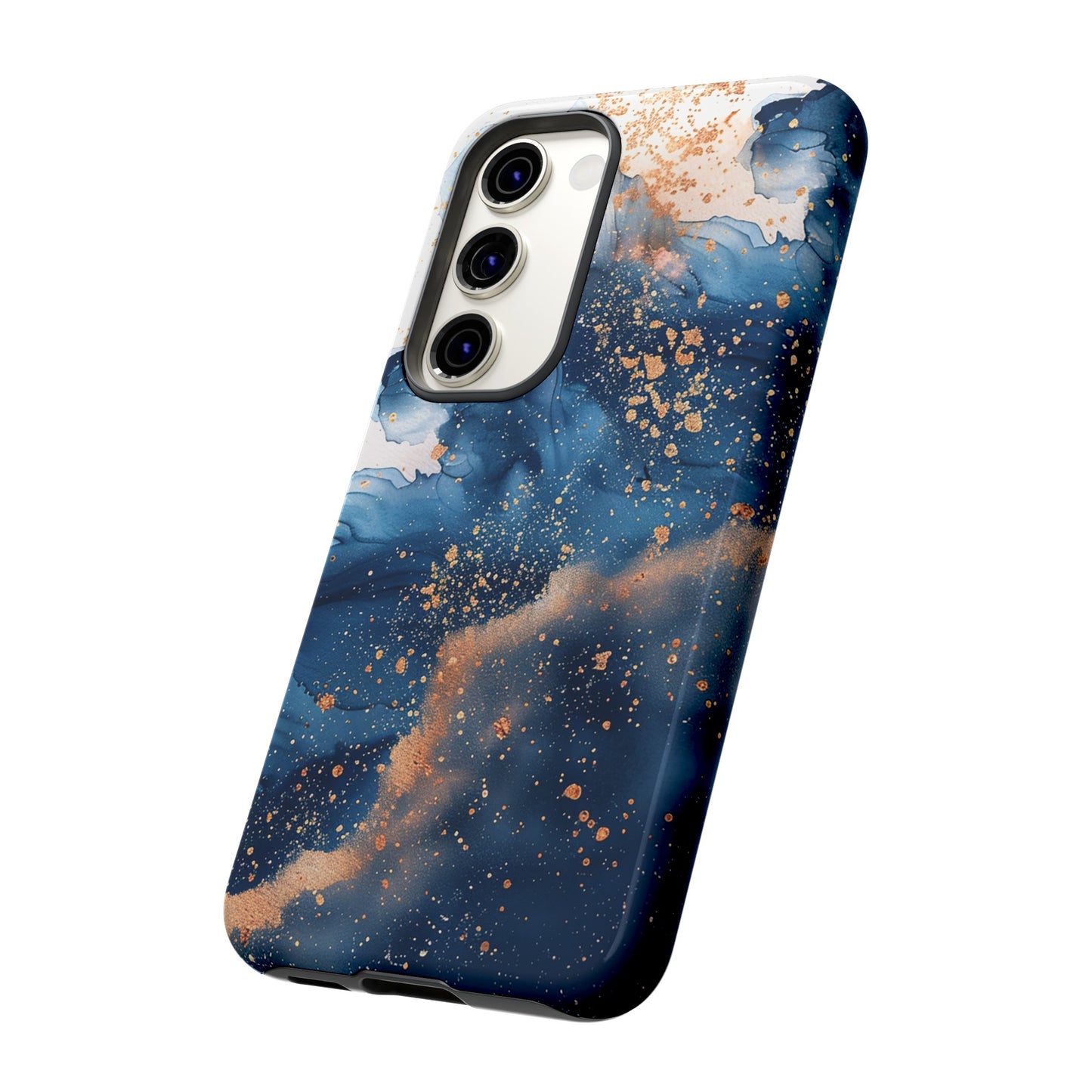 Blue Watercolors Tough Phone Case