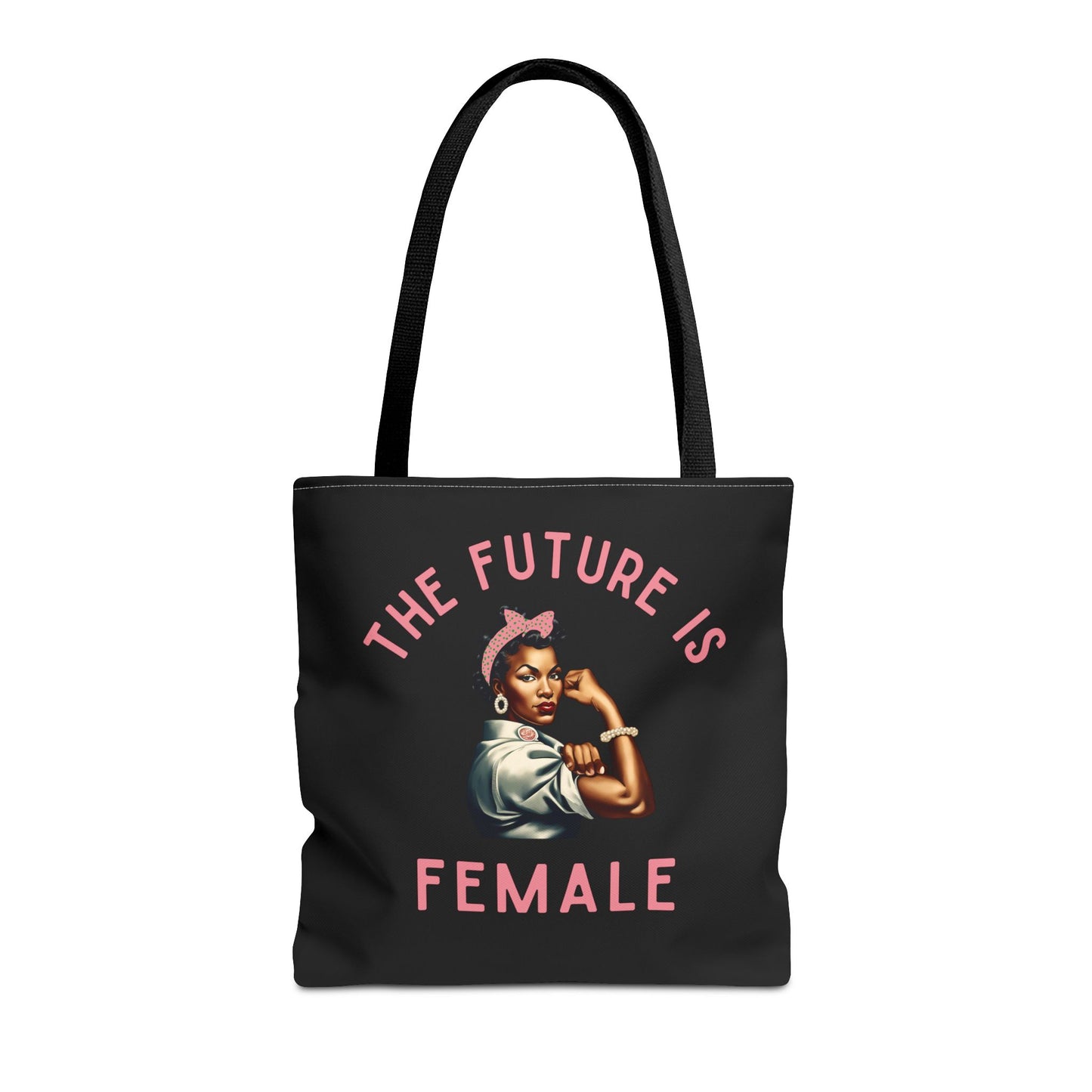 4 The Future is Female Black Tote Bag