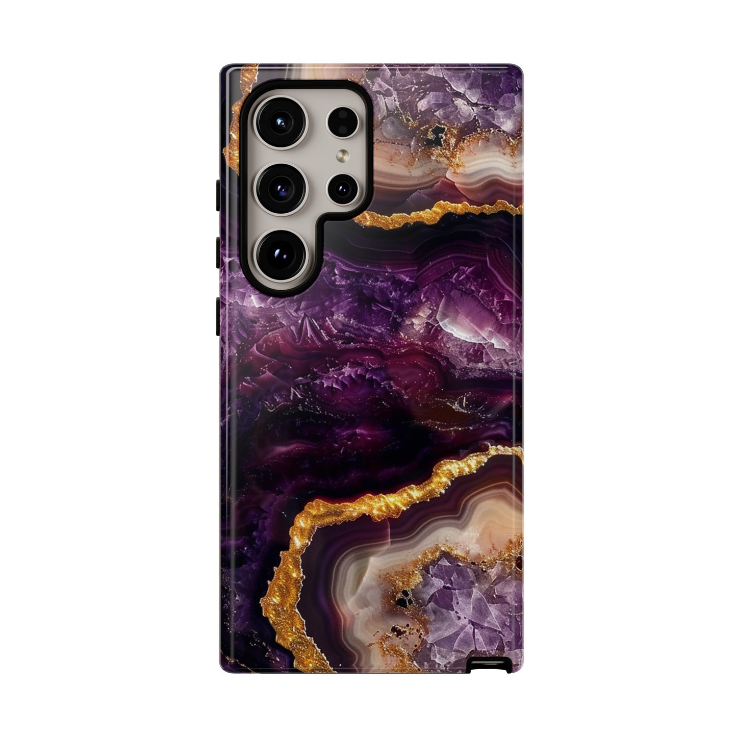 Purple Agate Tough Phone Case