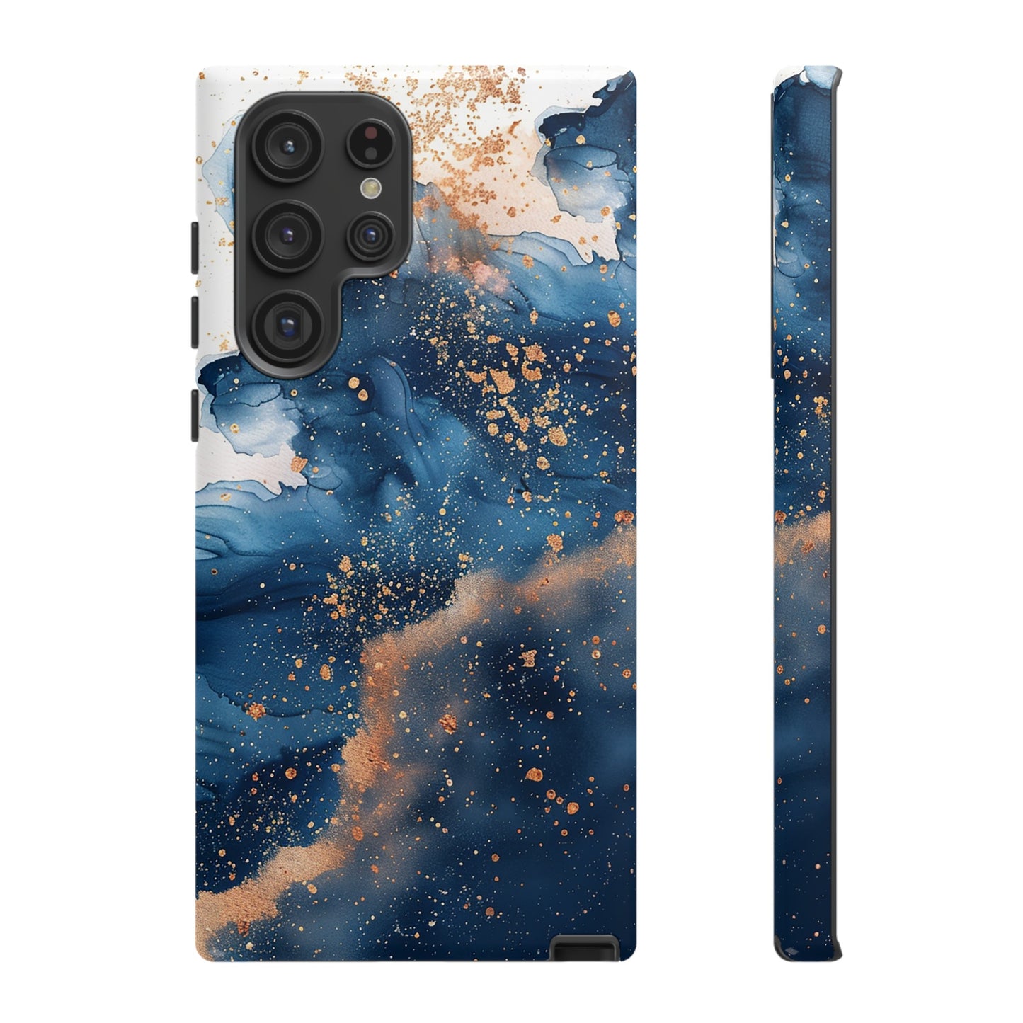 Blue Watercolors Tough Phone Case