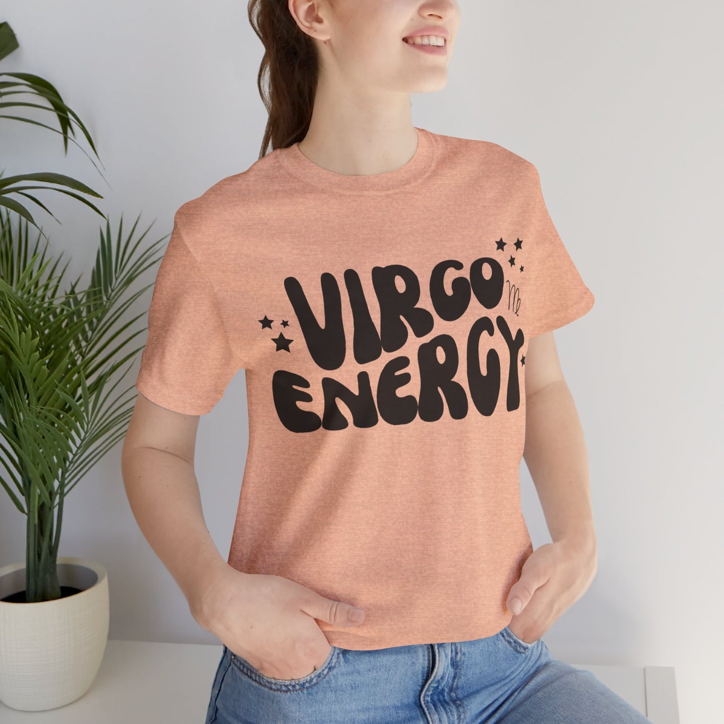 Virgo Energy Unisex Jersey Short Sleeve Tee