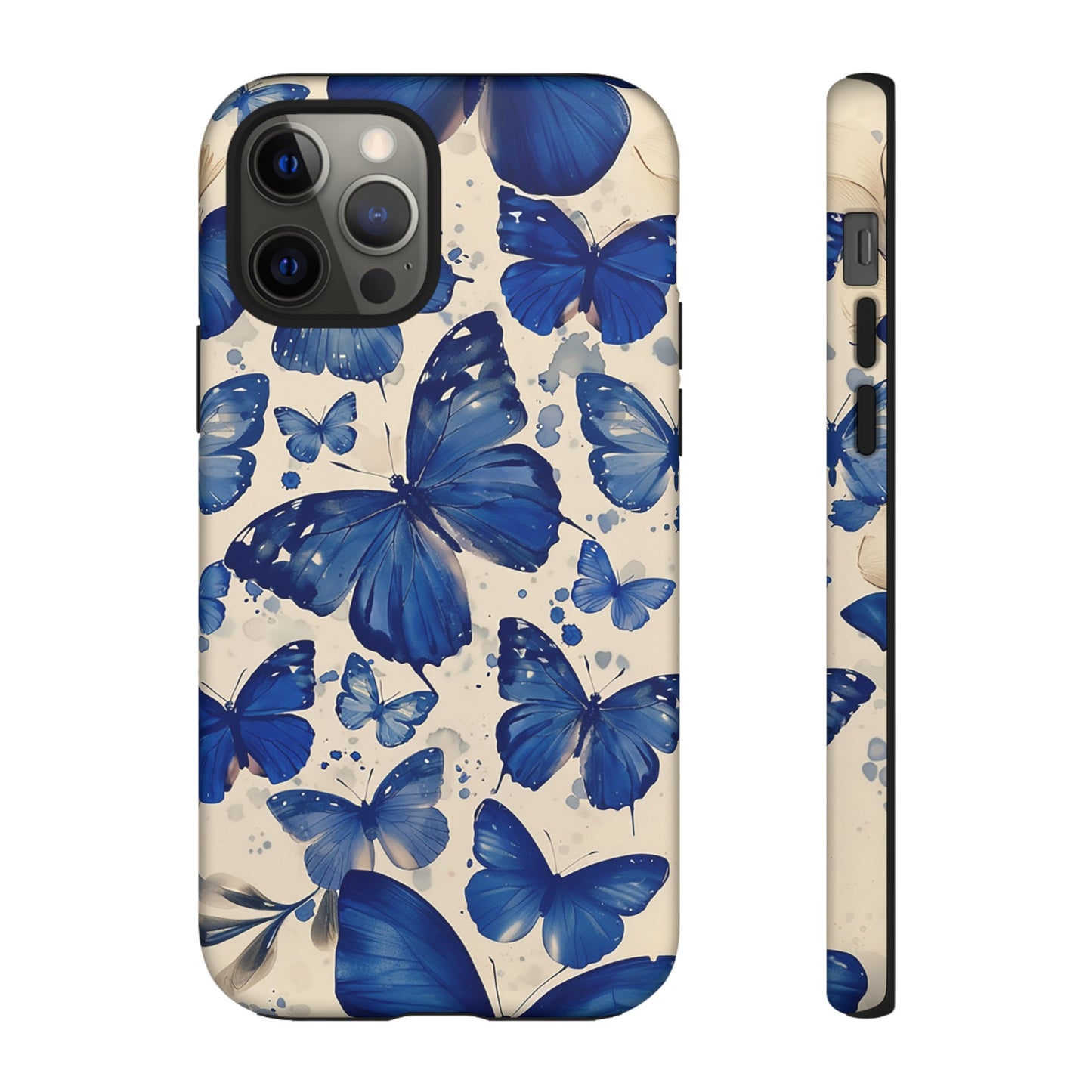 Blue Butterfly Tough Phone Case