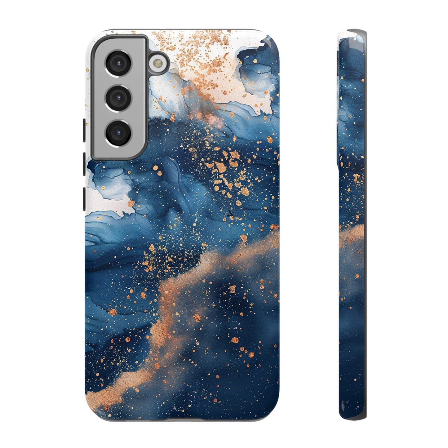 Blue Watercolors Tough Phone Case