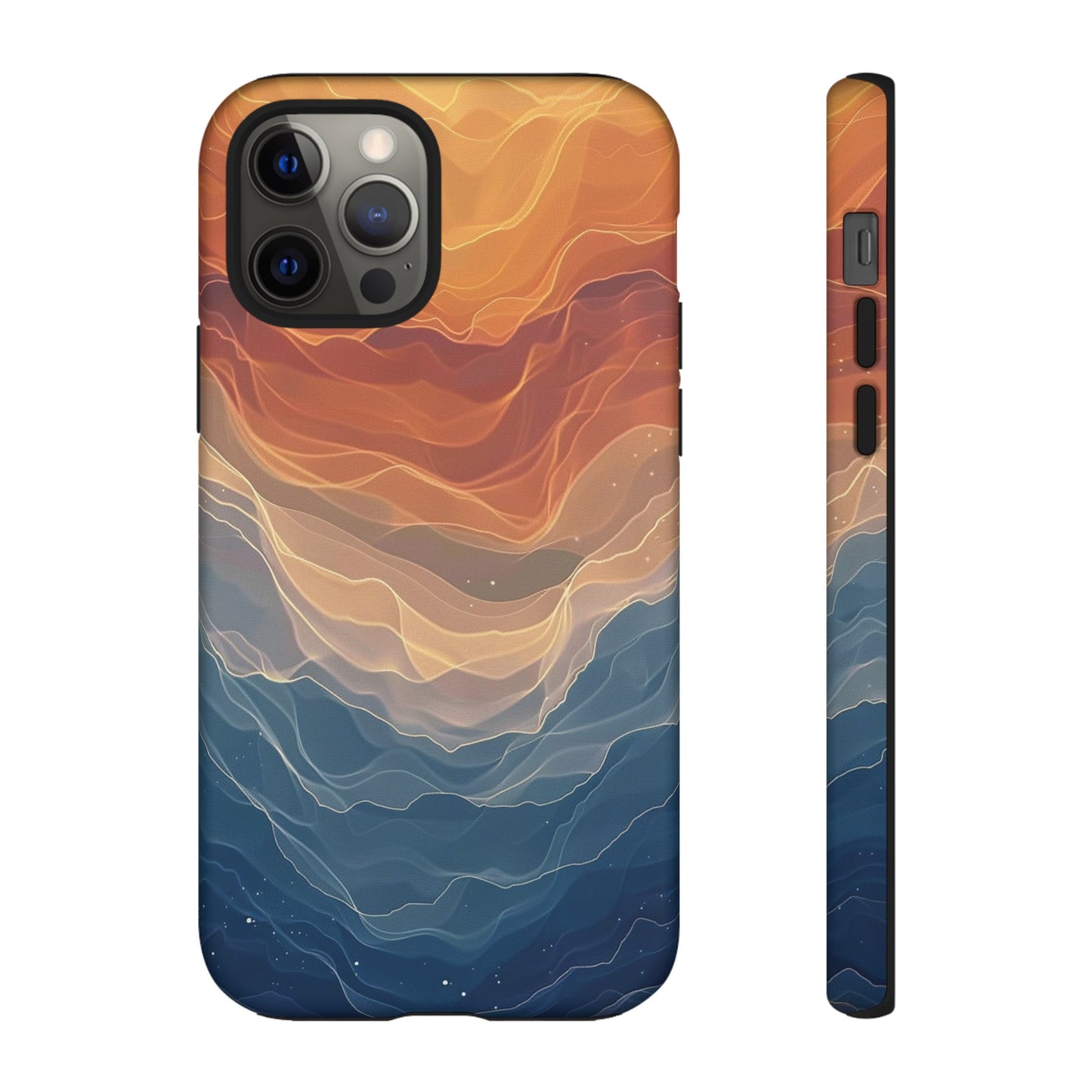 Color Waves Tough Phone Case