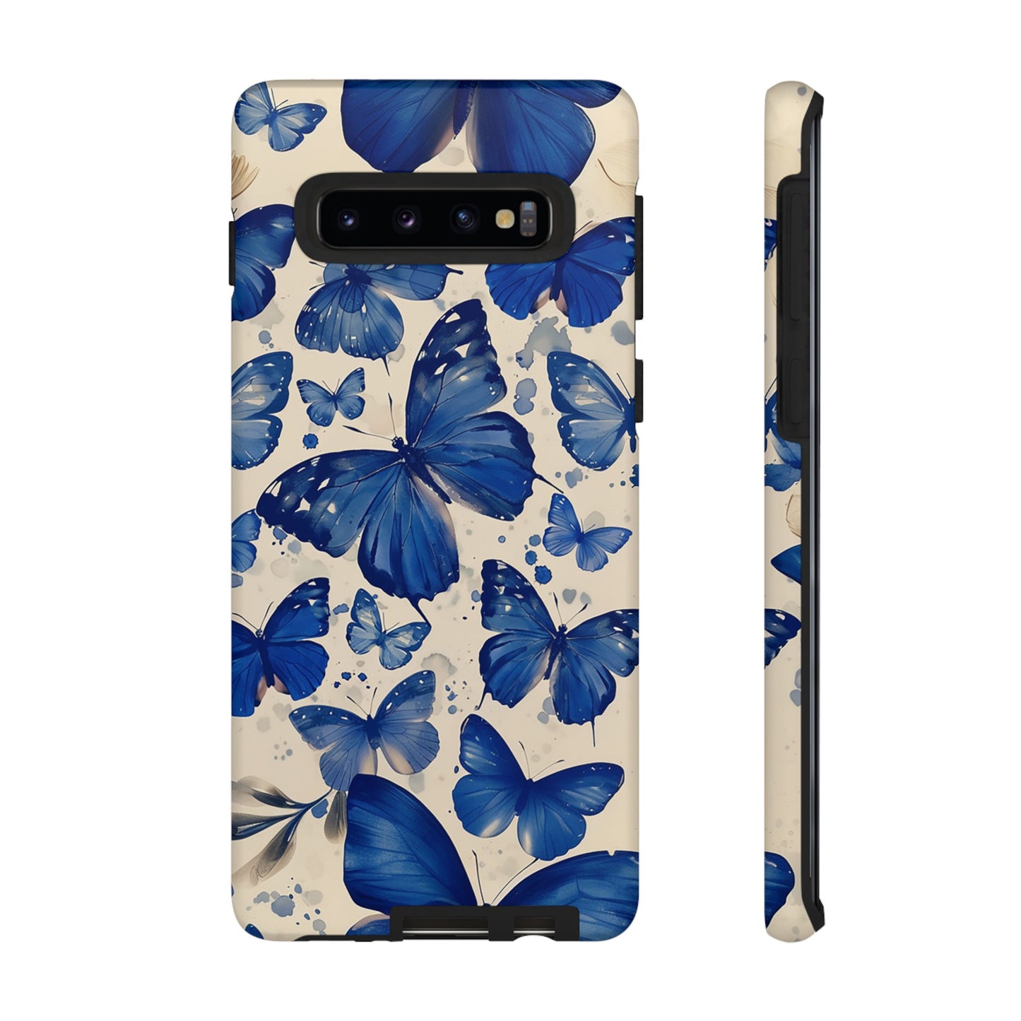 Blue Butterfly Tough Phone Case