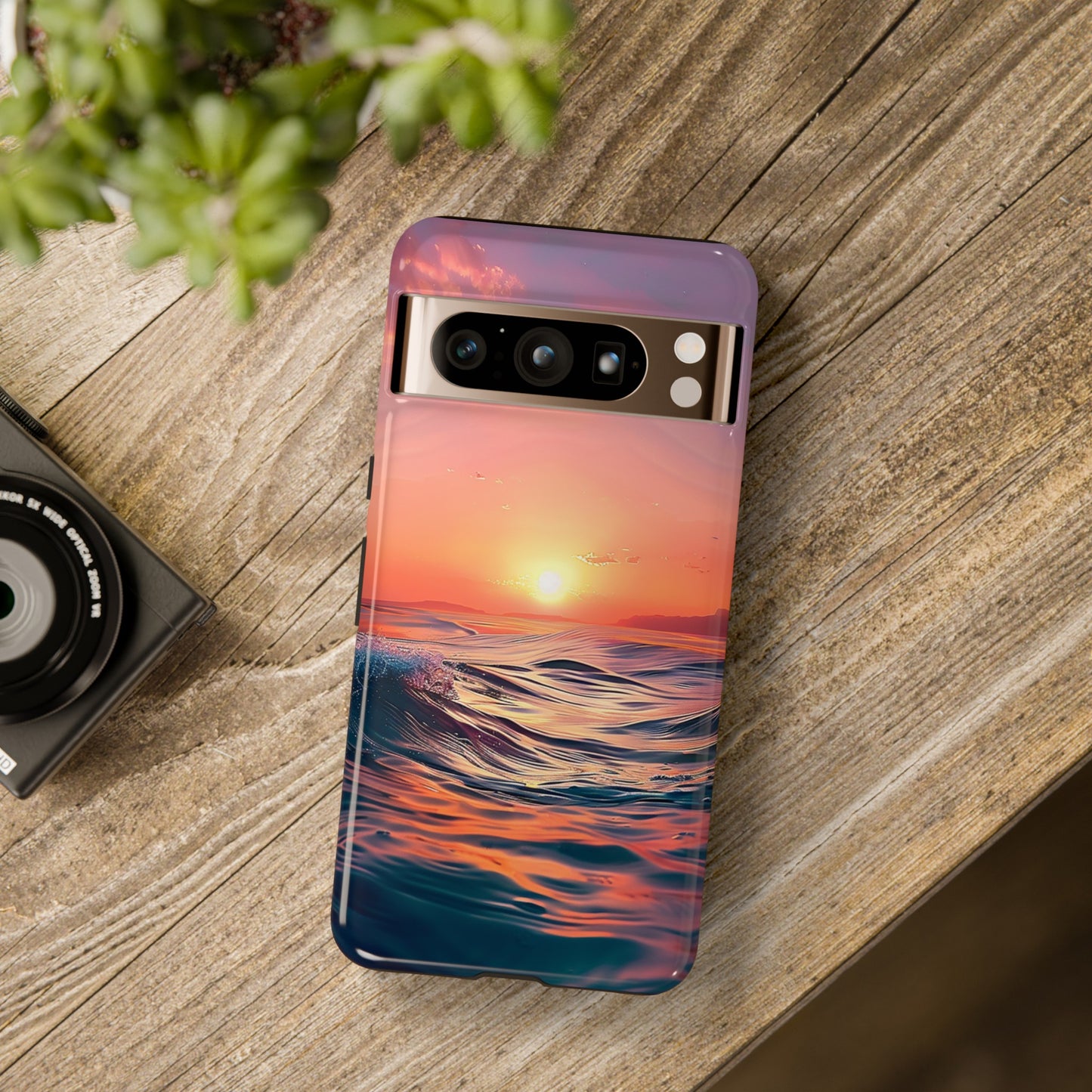 Ocean Sunset Tough Phone Case