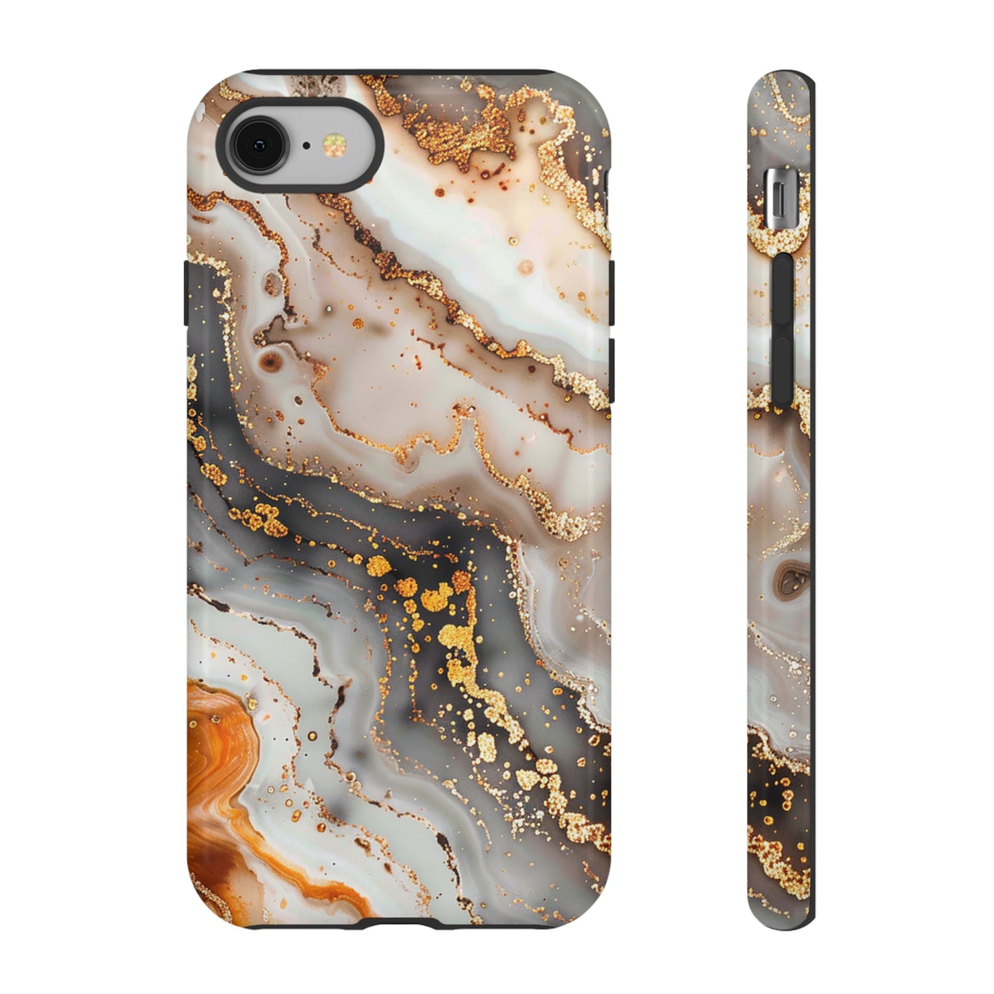 Gold Agate Tough Phone Case