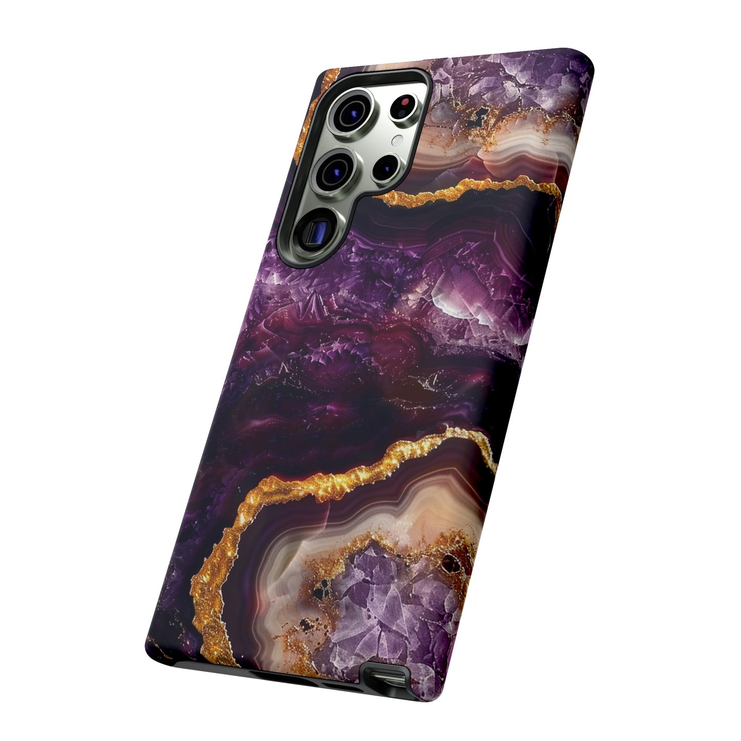 Purple Agate Tough Phone Case