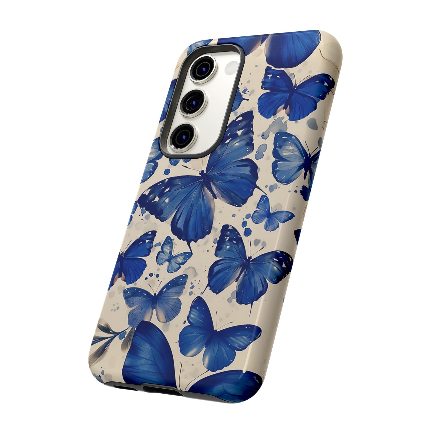 Blue Butterfly Tough Phone Case