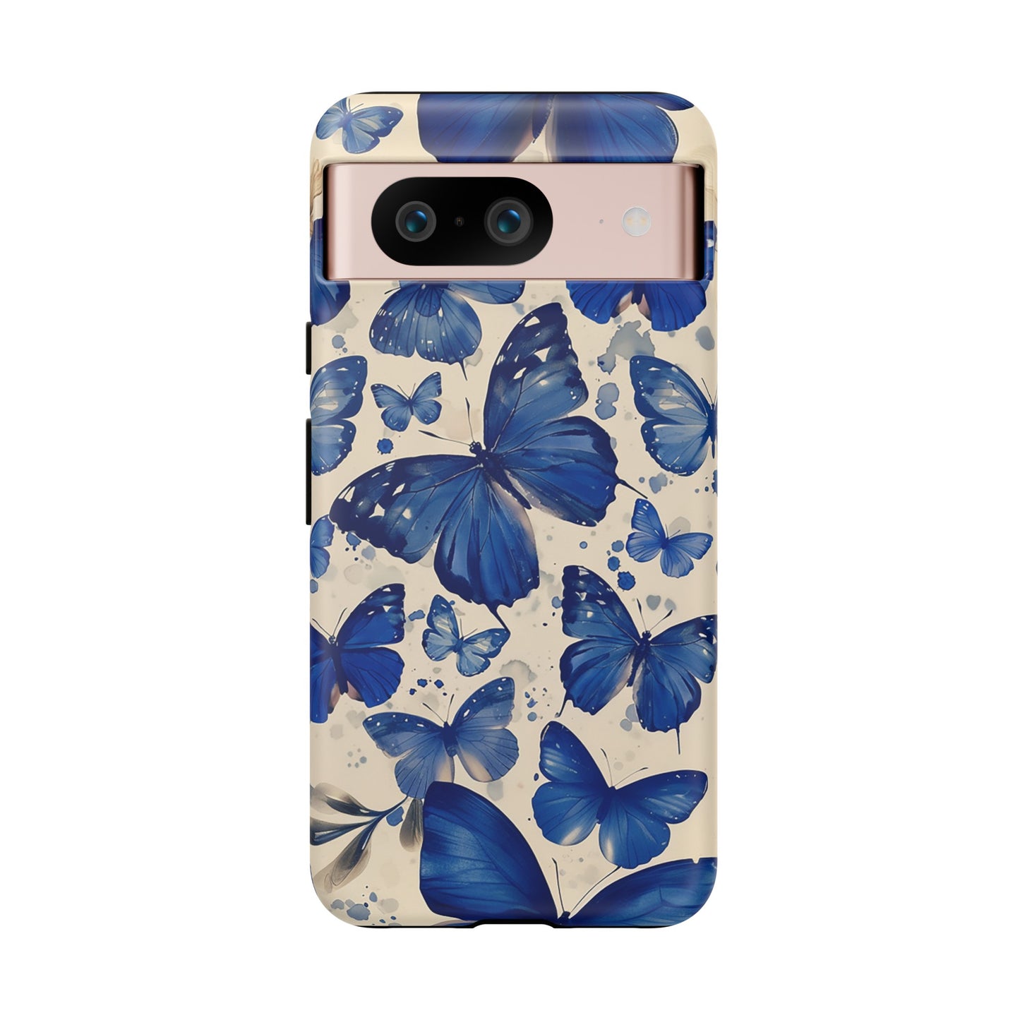 Blue Butterfly Tough Phone Case