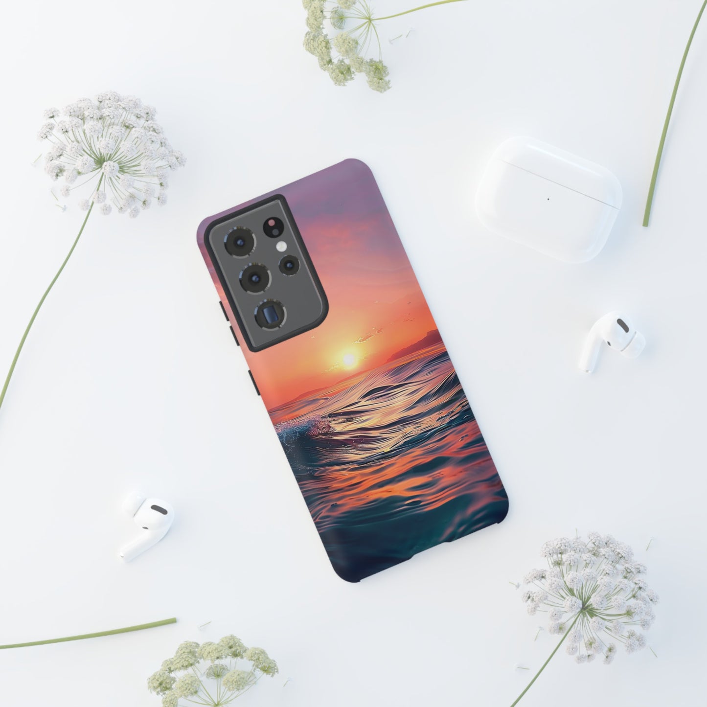 Ocean Sunset Tough Phone Case