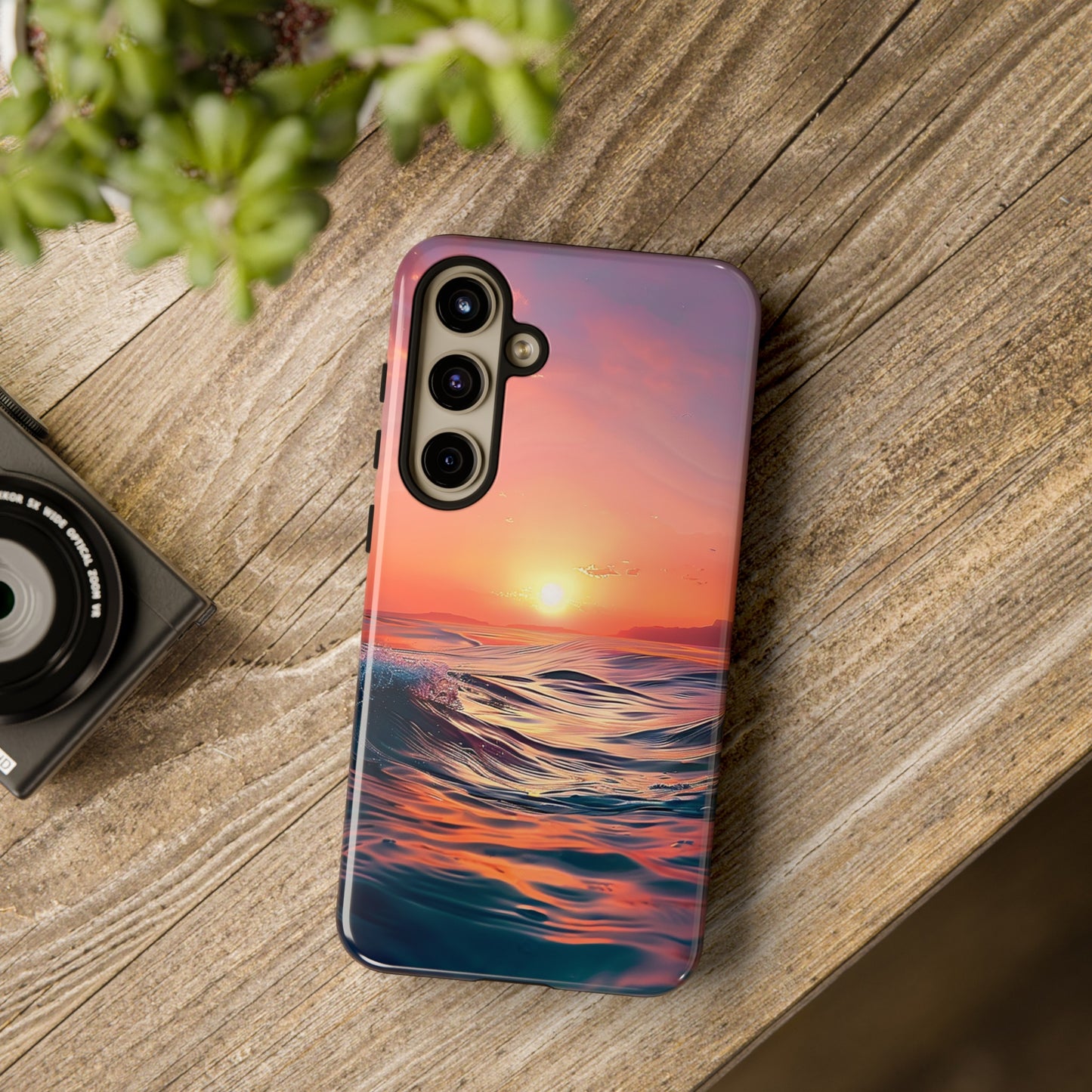 Ocean Sunset Tough Phone Case