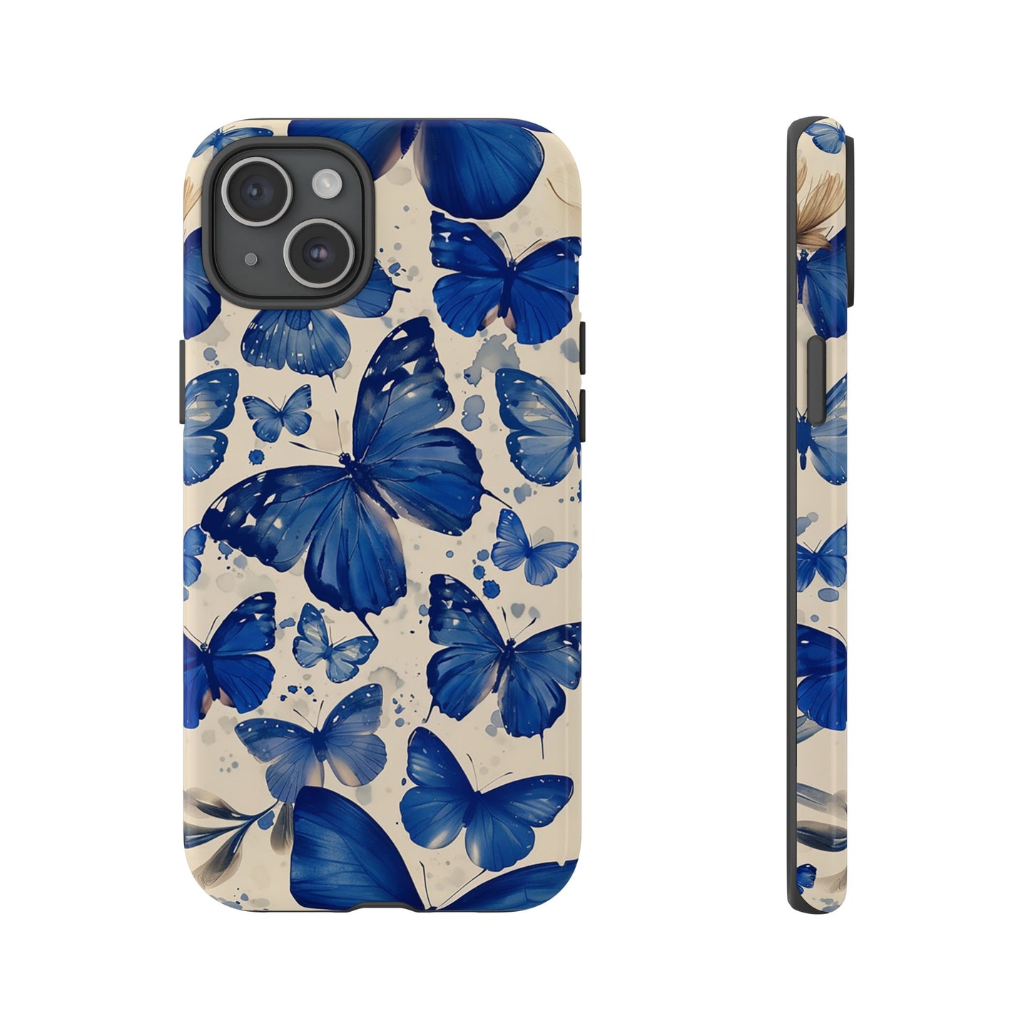 Blue Butterfly Tough Phone Case