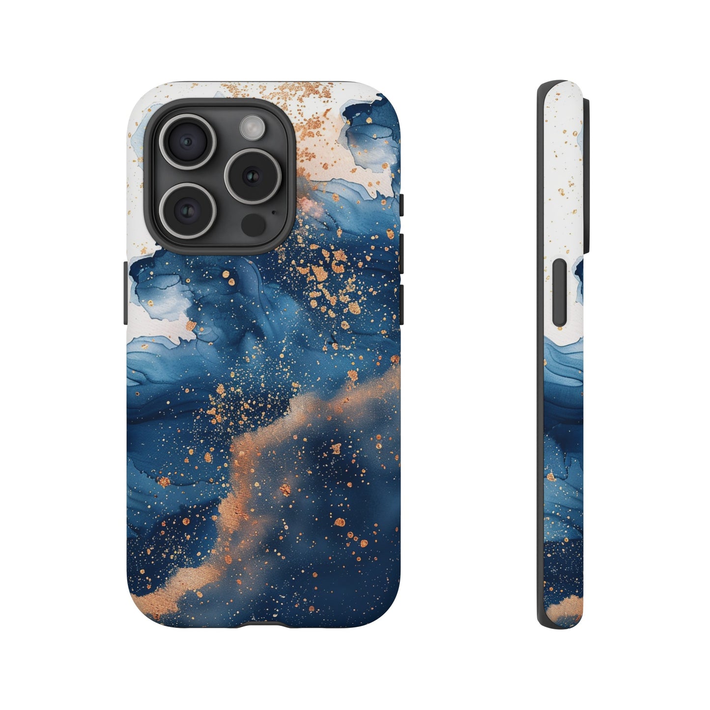 Blue Watercolors Tough Phone Case