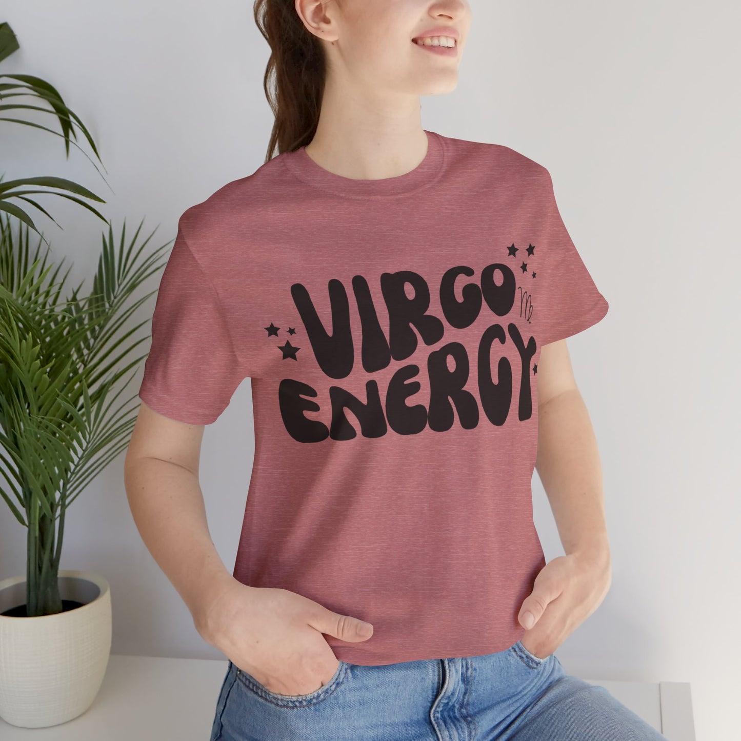 Virgo Energy Unisex Jersey Short Sleeve Tee