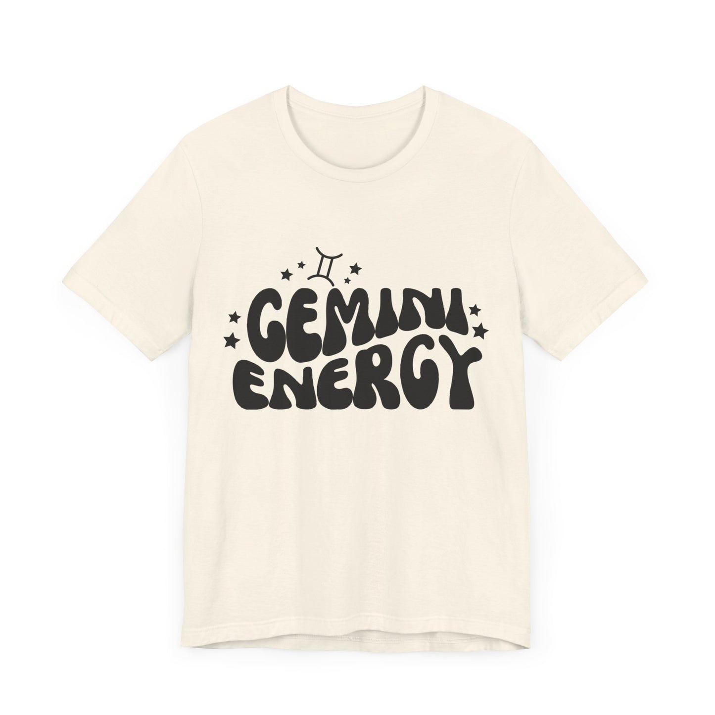 Gemini Energy Unisex Jersey Short Sleeve Tee