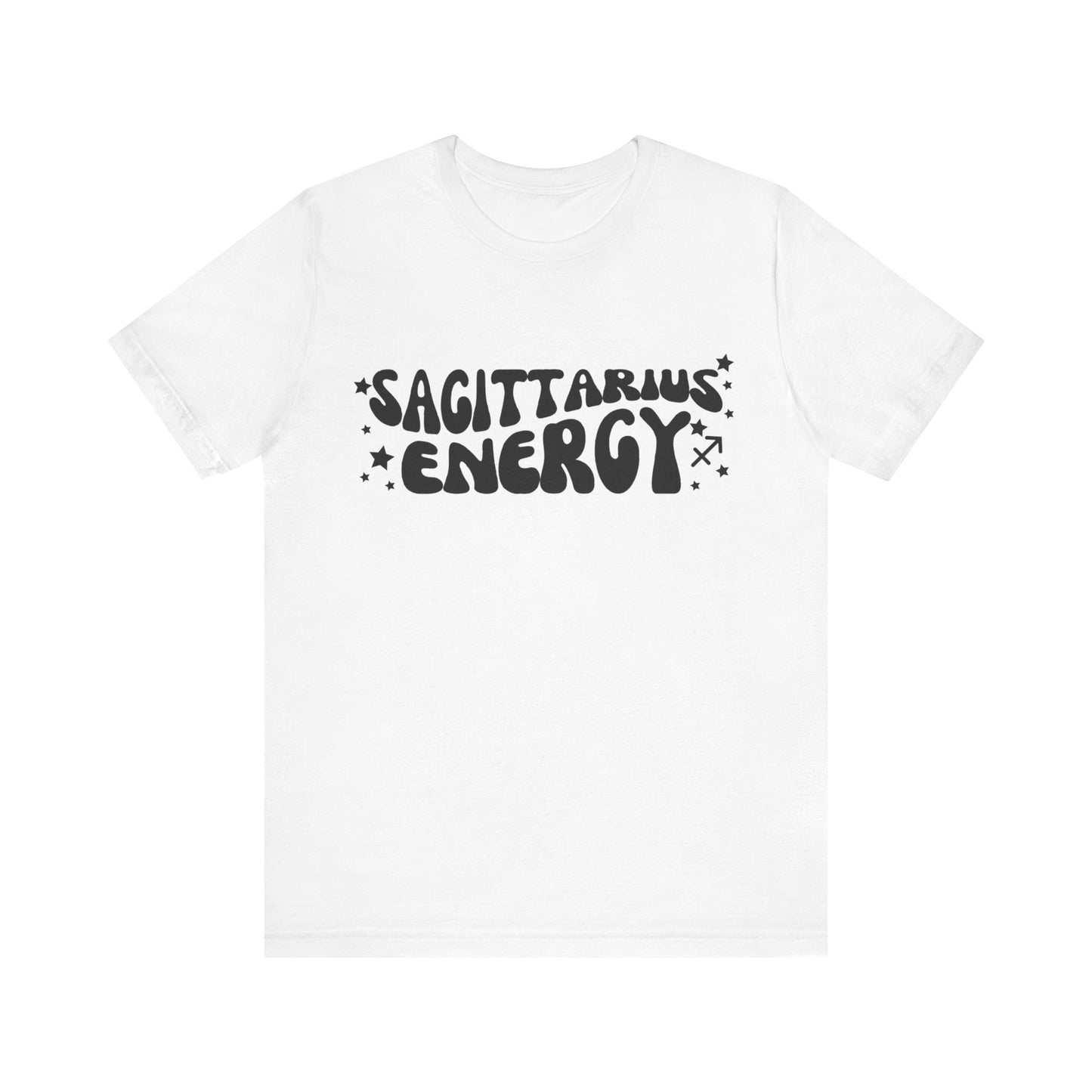 Sagittarius Energy Unisex Jersey Short Sleeve Tee