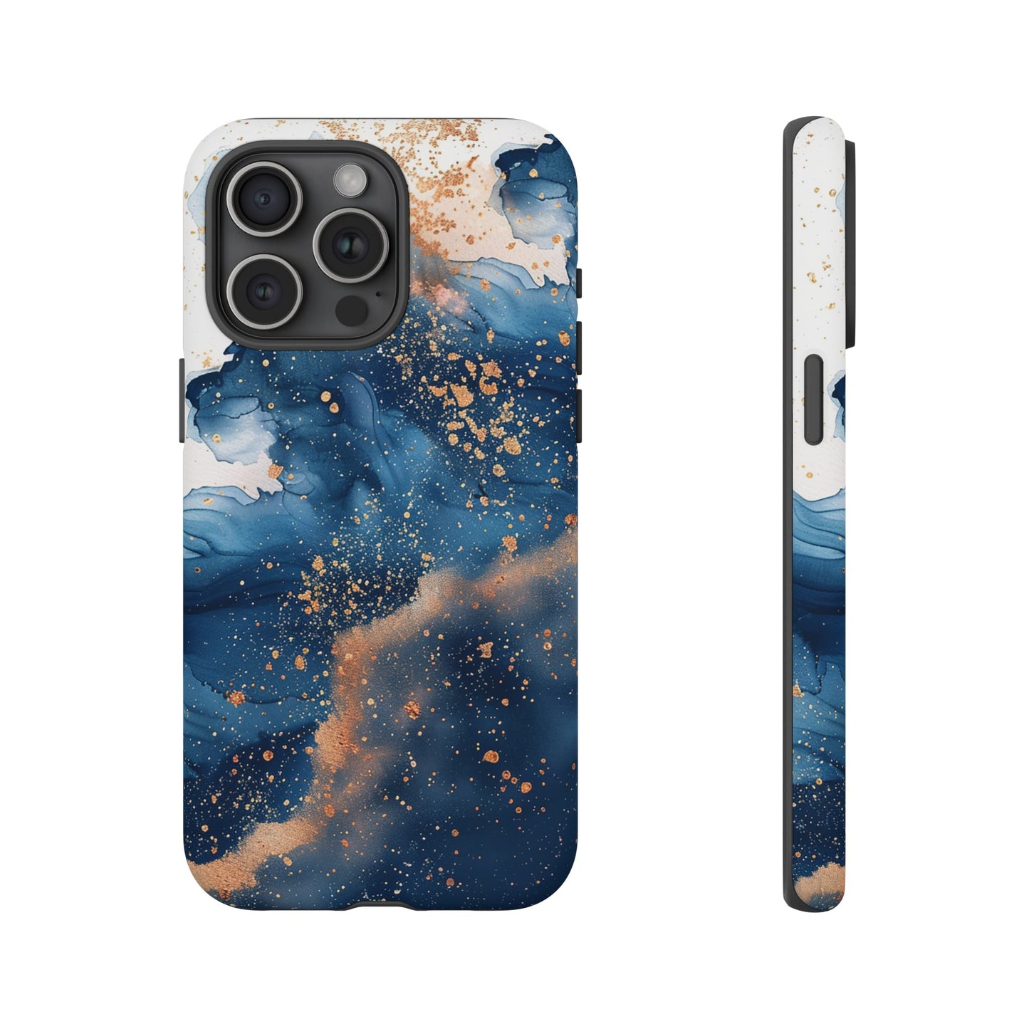 Blue Watercolors Tough Phone Case