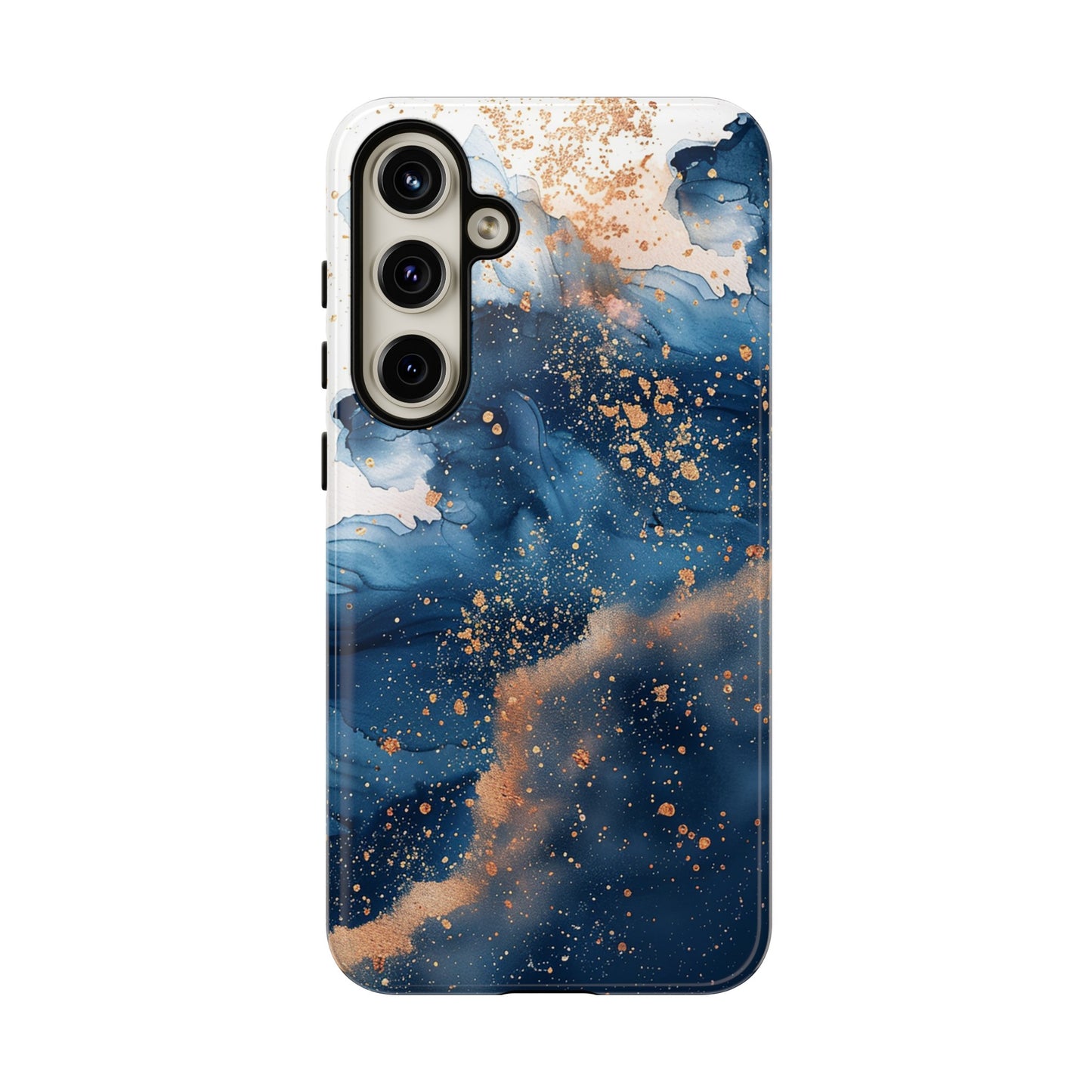 Blue Watercolors Tough Phone Case