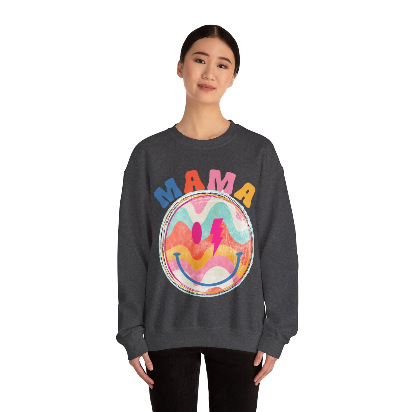 Retro 70's MAMA Unisex Crewneck Sweatshirt