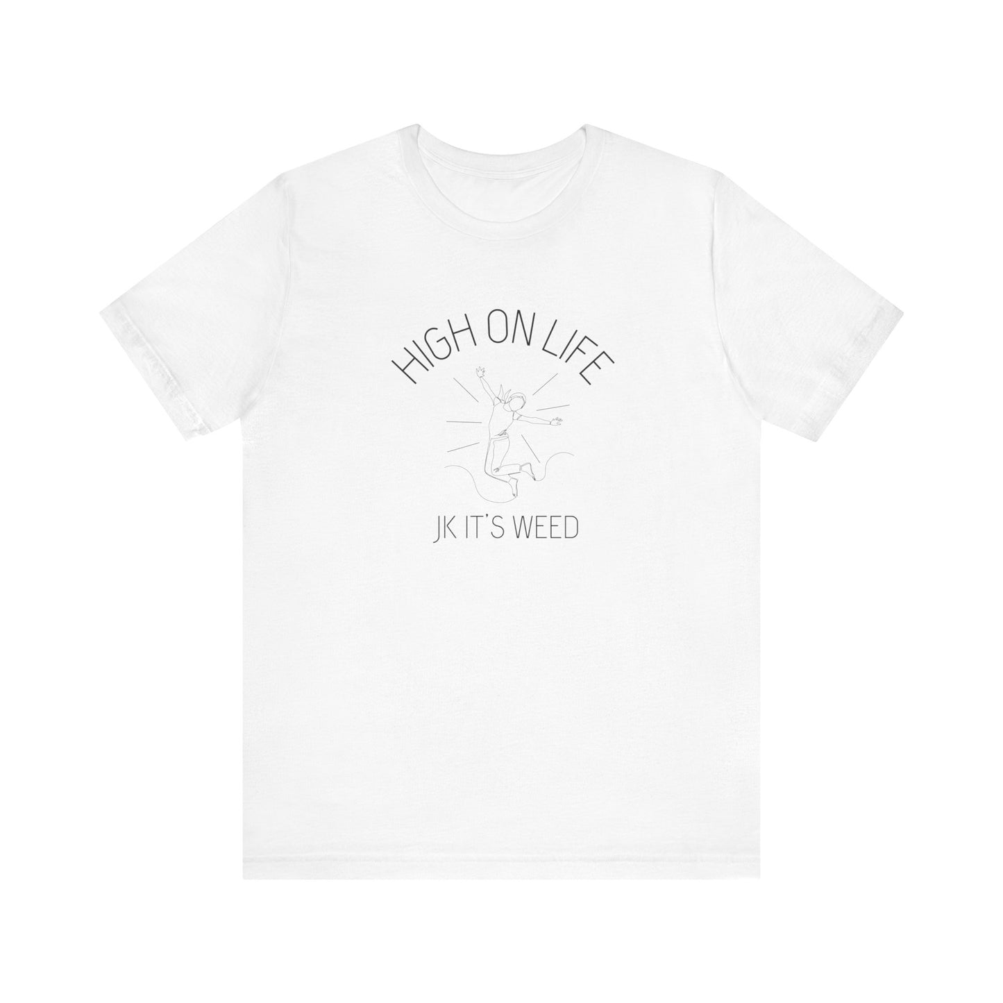 High on Life (Weed) Jersey Short Sleeve Tee