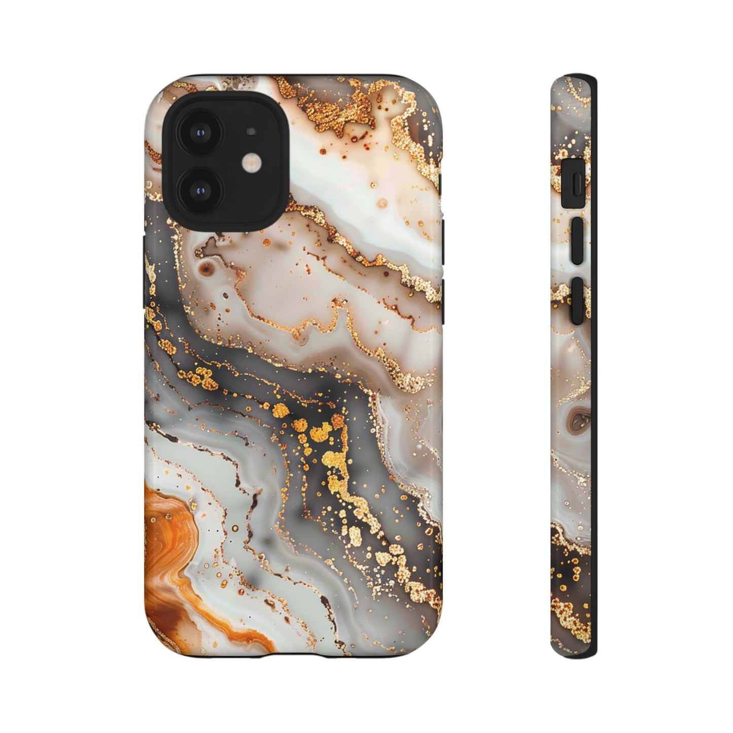 Gold Agate Tough Phone Case