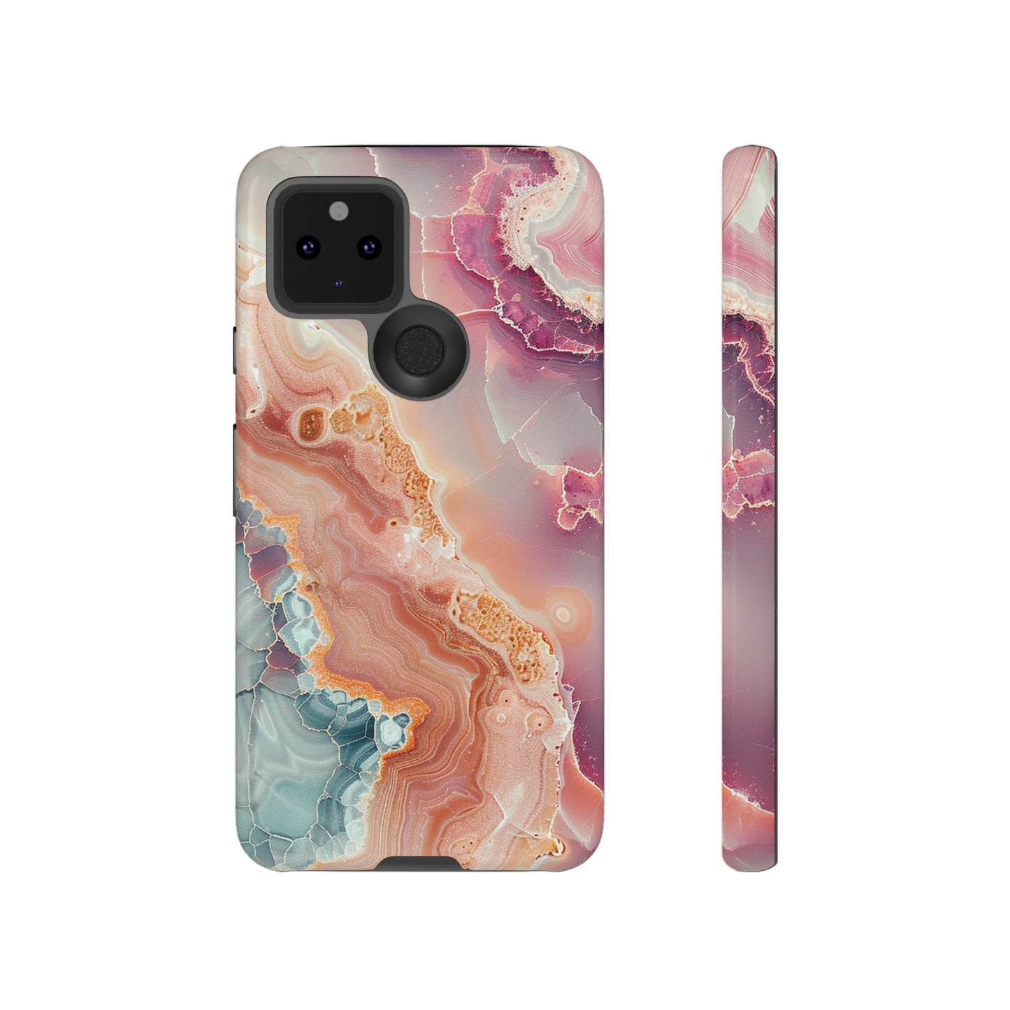 Pink Agate Tough Phone Case