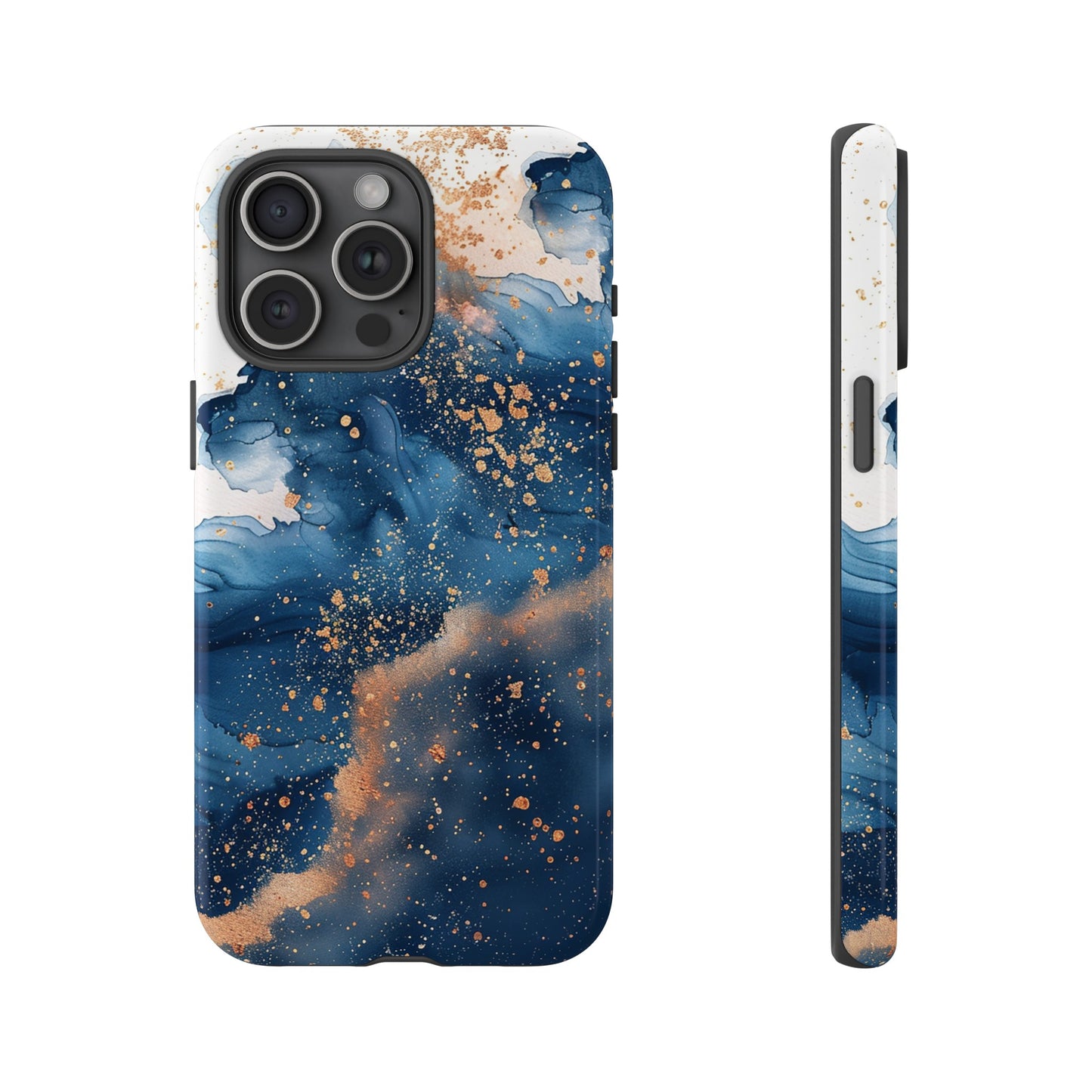 Blue Watercolors Tough Phone Case