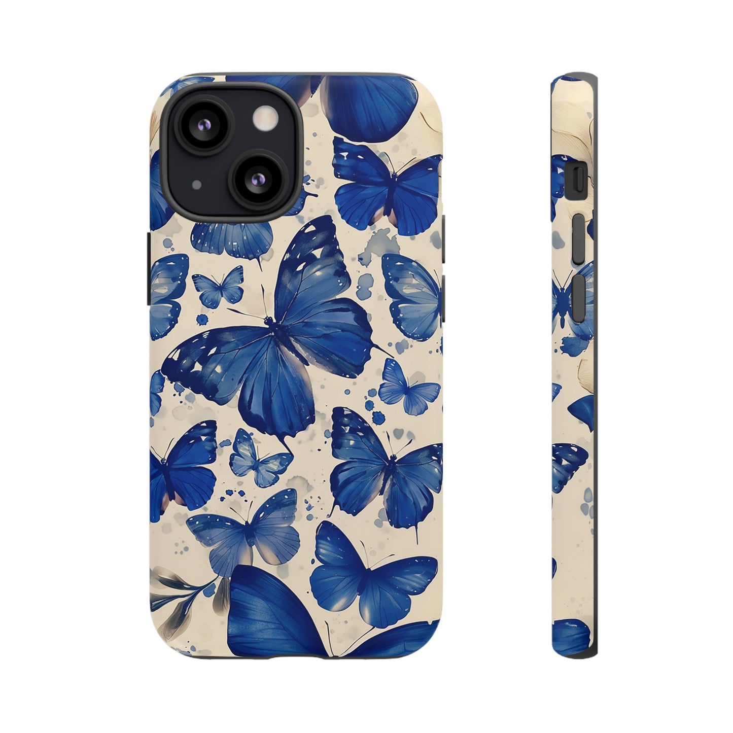 Blue Butterfly Tough Phone Case