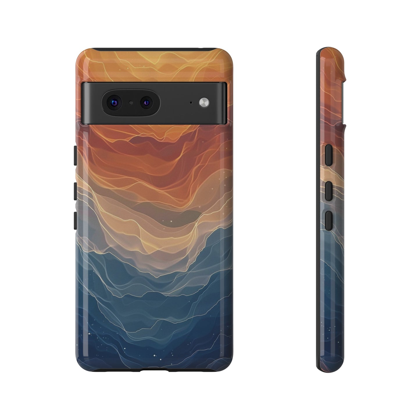 Color Waves Tough Phone Case