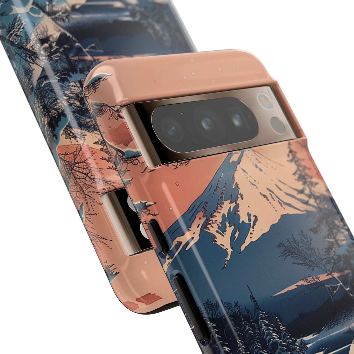 Snow Covered Mountain Tough Phone Case