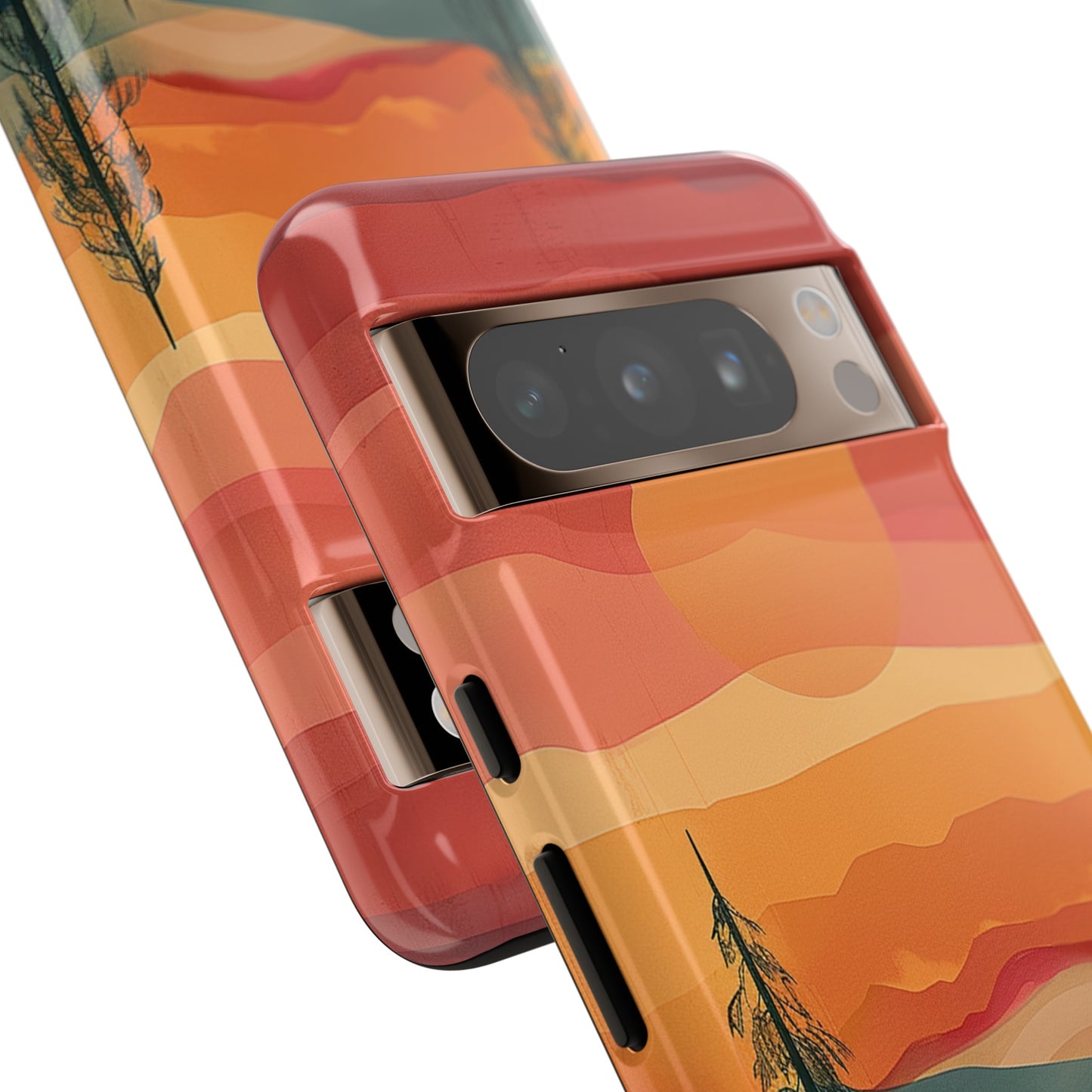 Forest Sunset Tough Phone Case