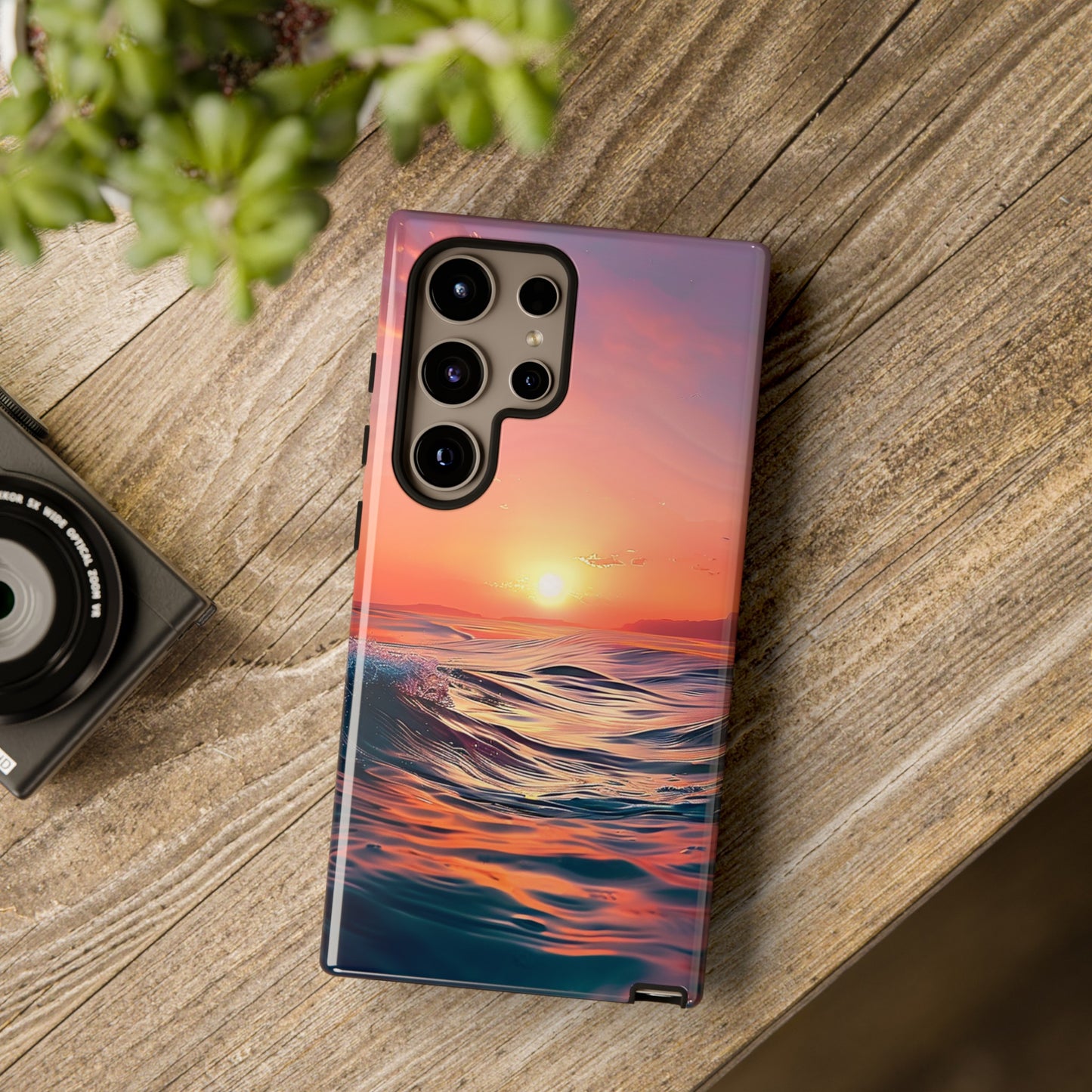 Ocean Sunset Tough Phone Case