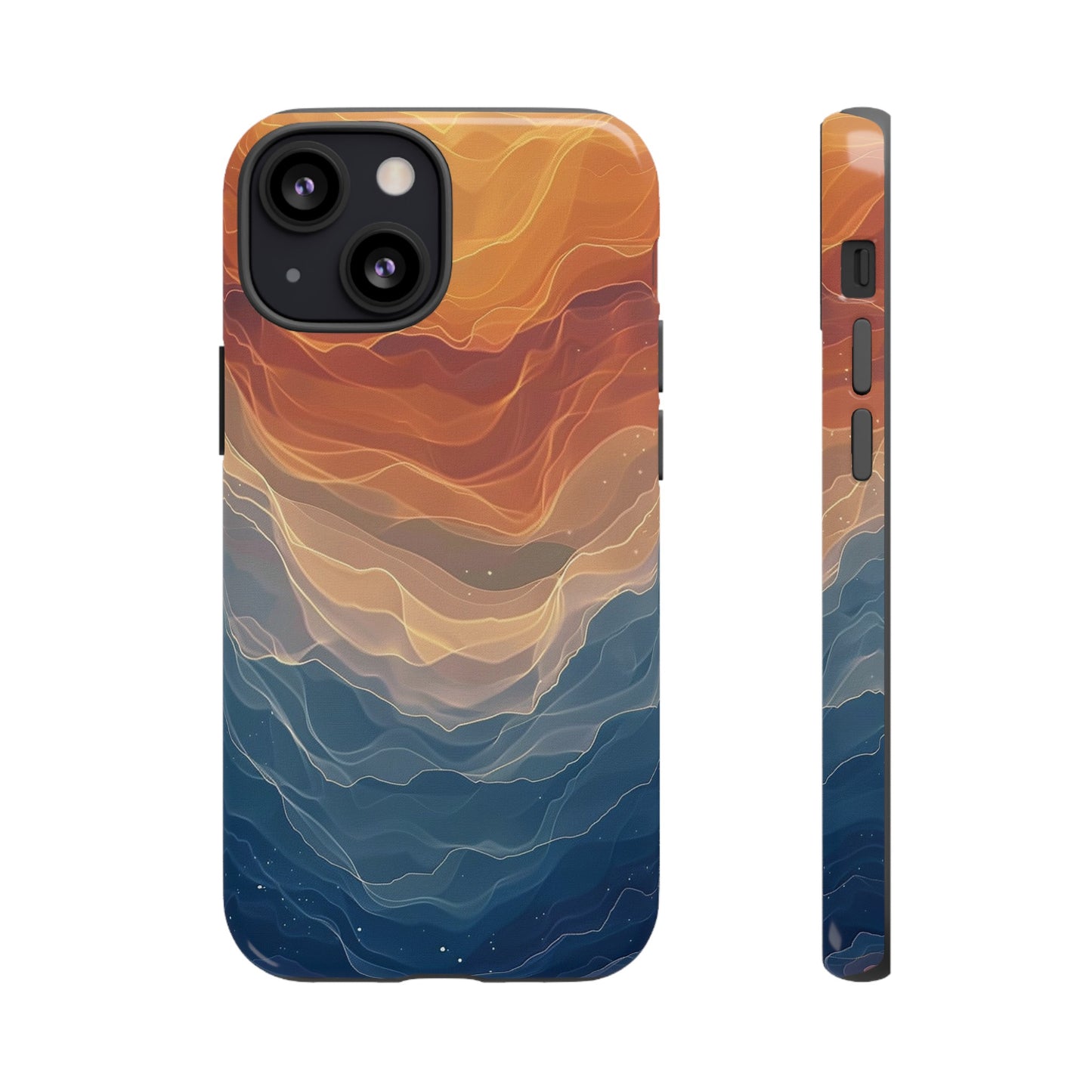 Color Waves Tough Phone Case