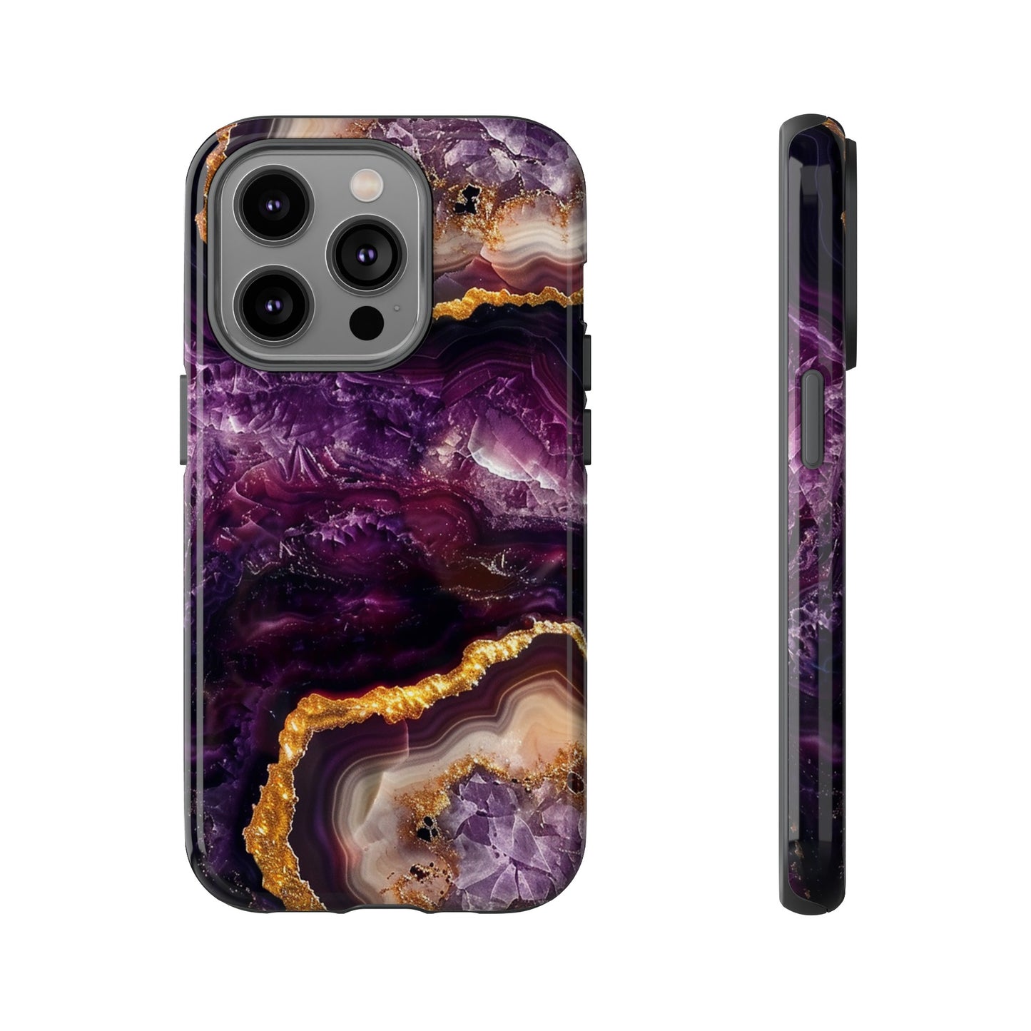 Purple Agate Tough Phone Case