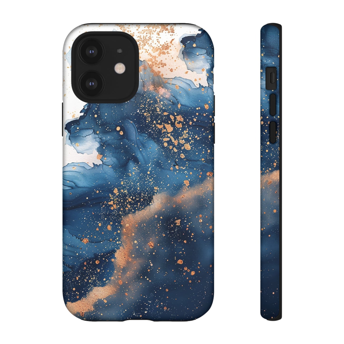 Blue Watercolors Tough Phone Case