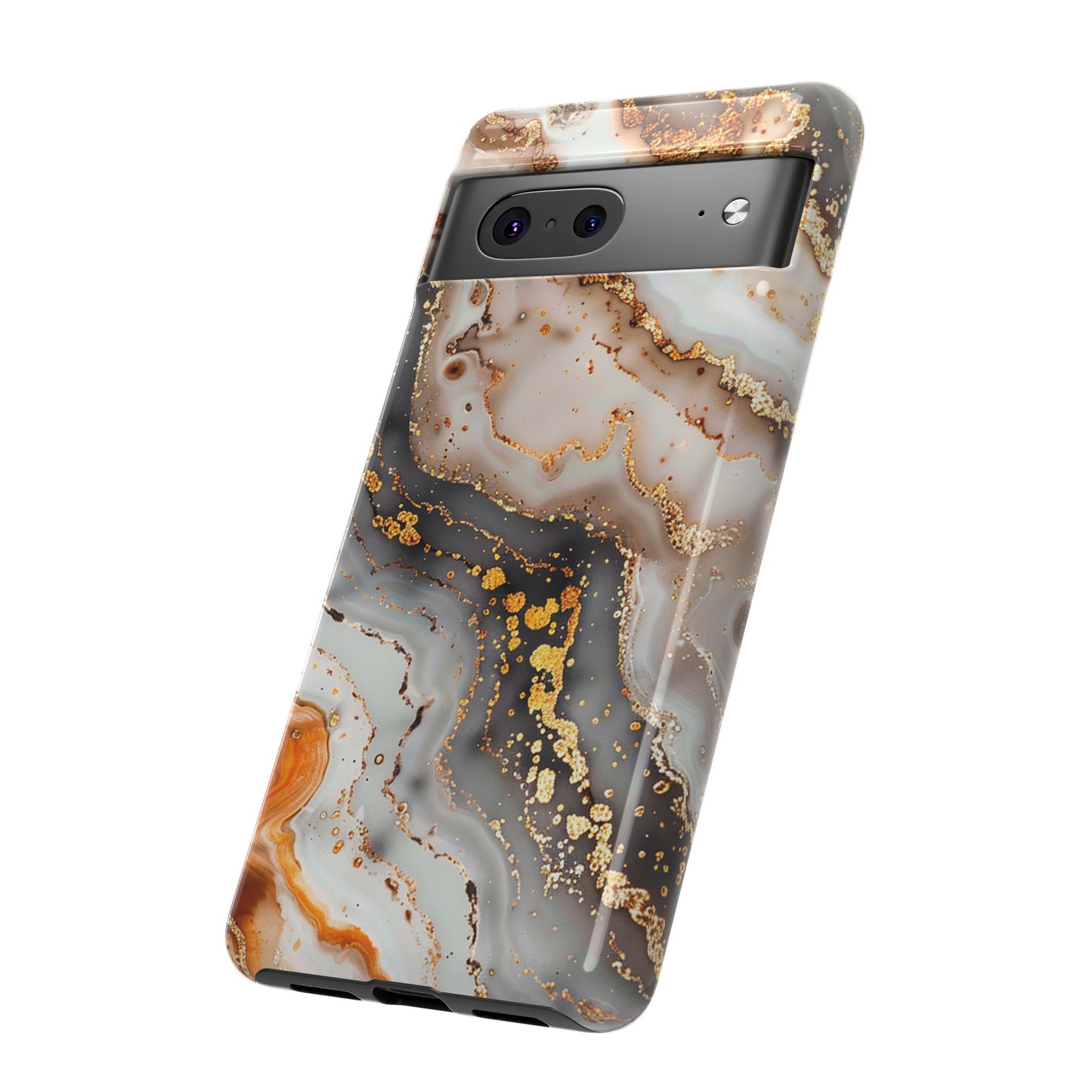 Gold Agate Tough Phone Case