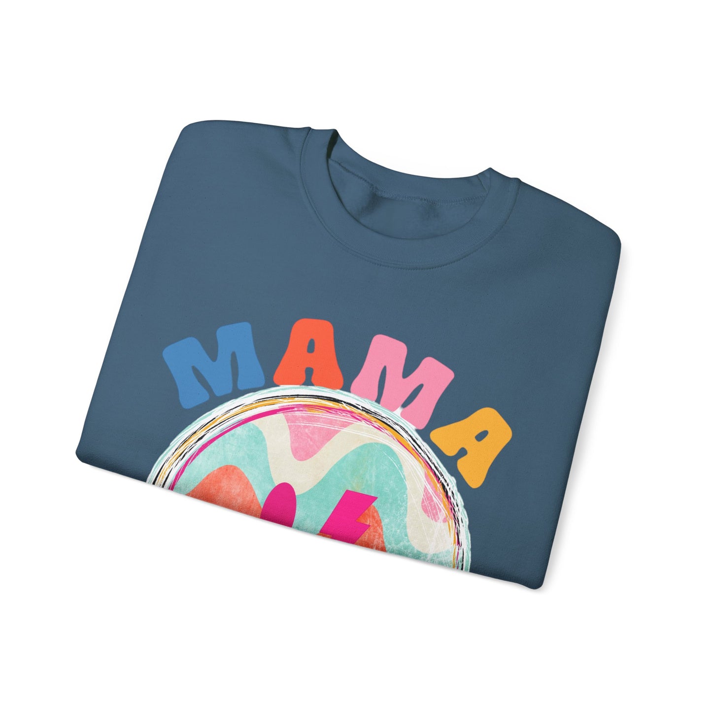 Retro 70's MAMA Unisex Crewneck Sweatshirt