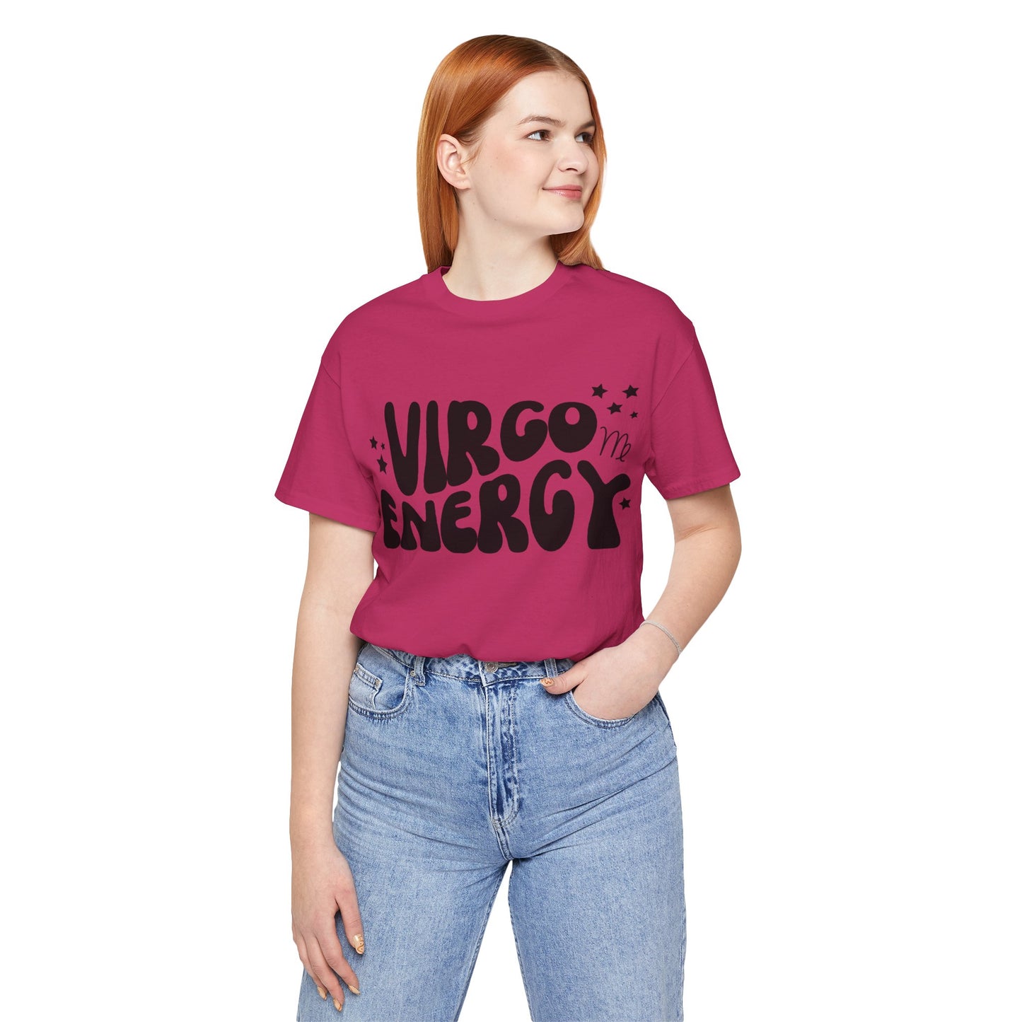 Virgo Energy Unisex Jersey Short Sleeve Tee