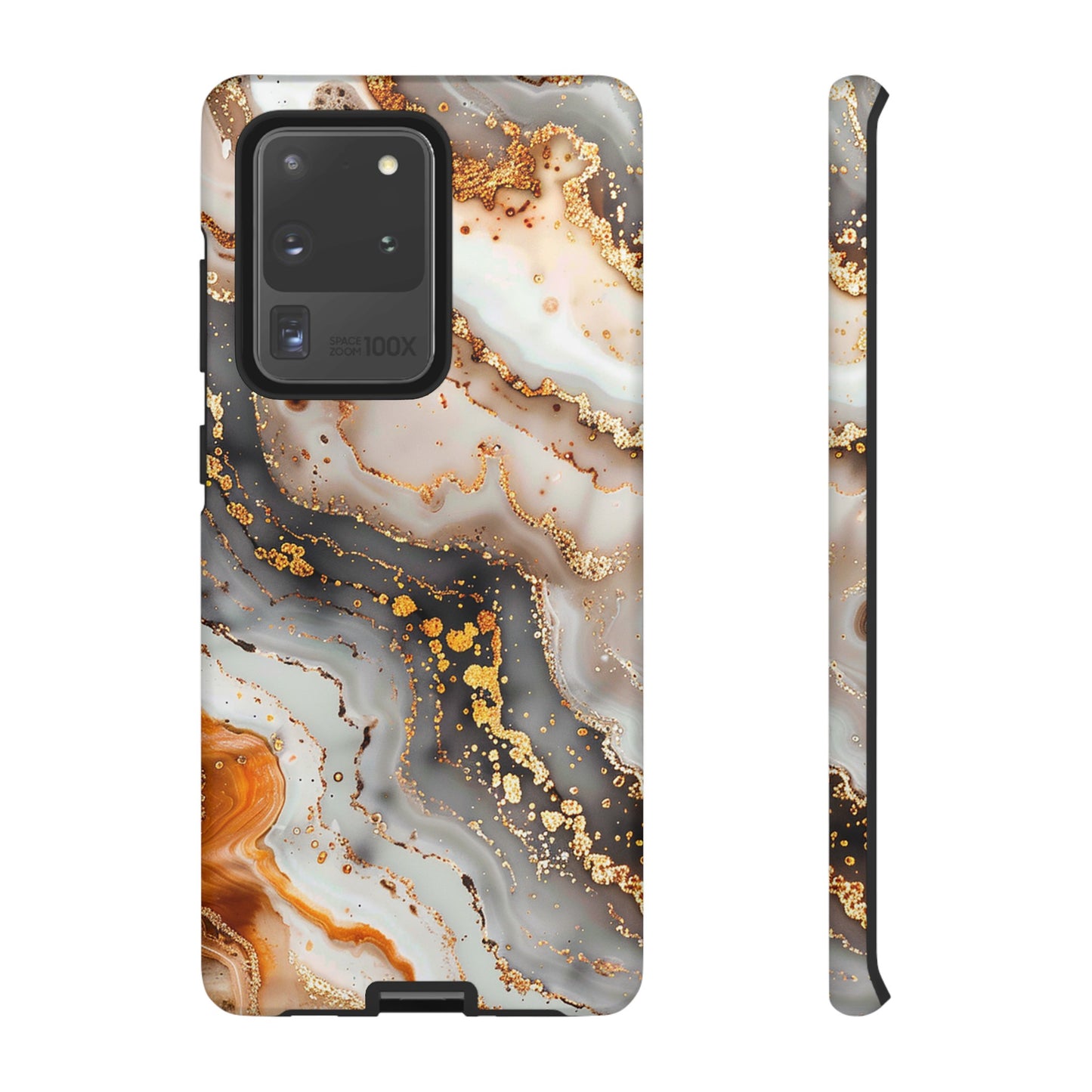 Gold Agate Tough Phone Case