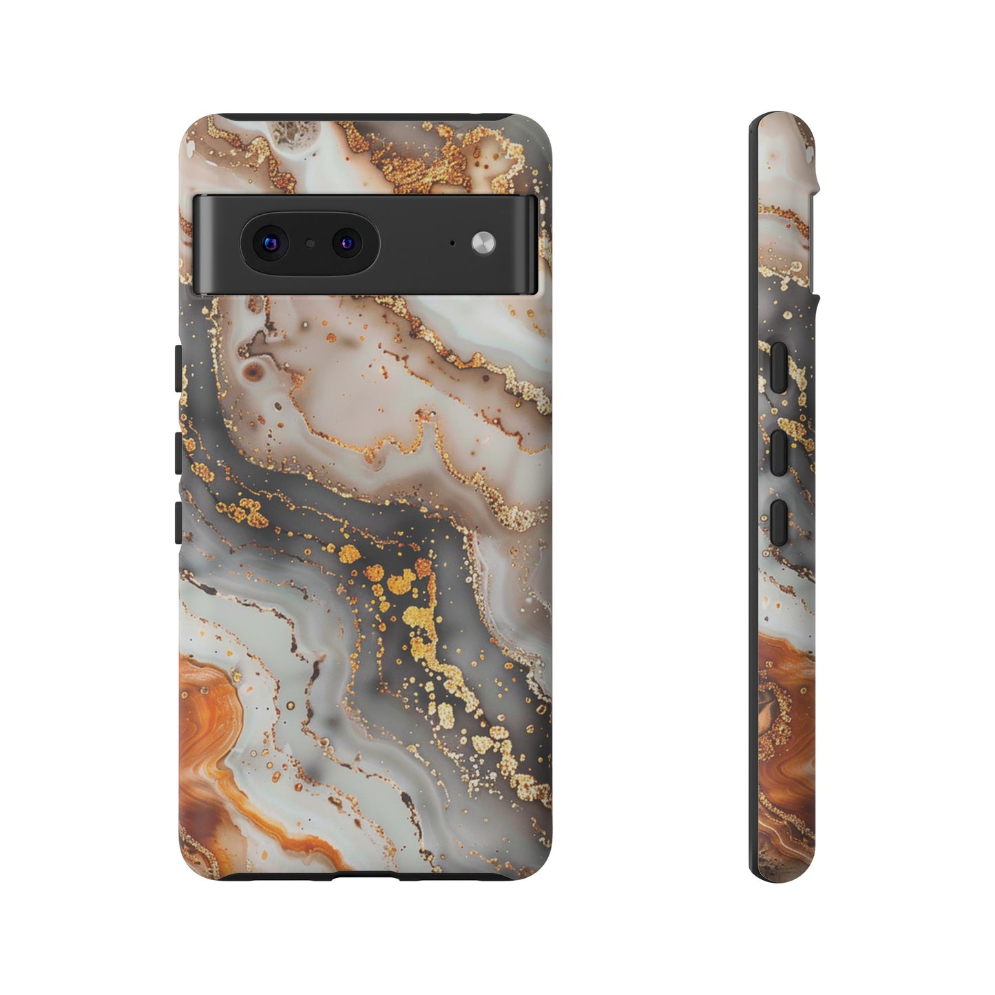 Gold Agate Tough Phone Case