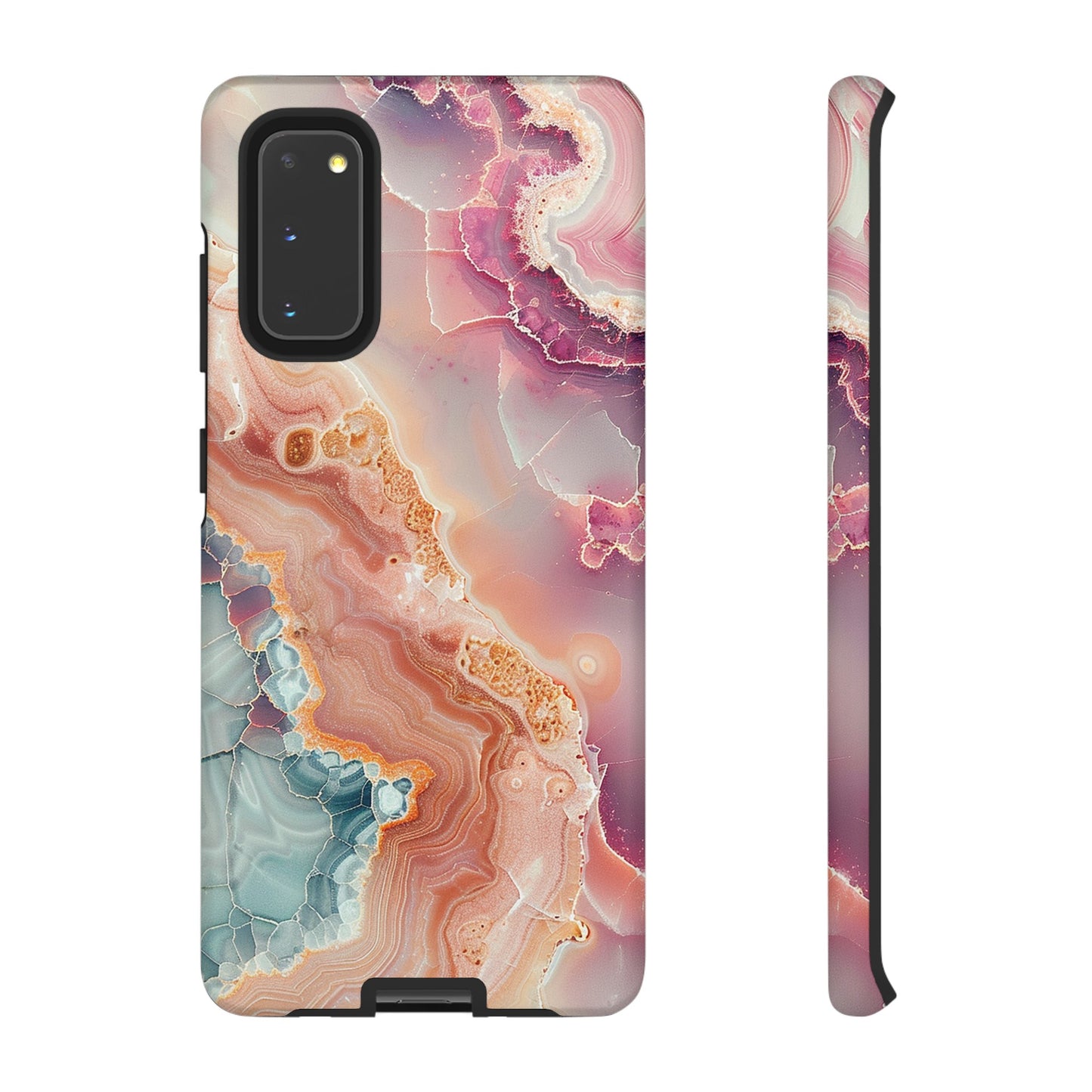 Pink Agate Tough Phone Case