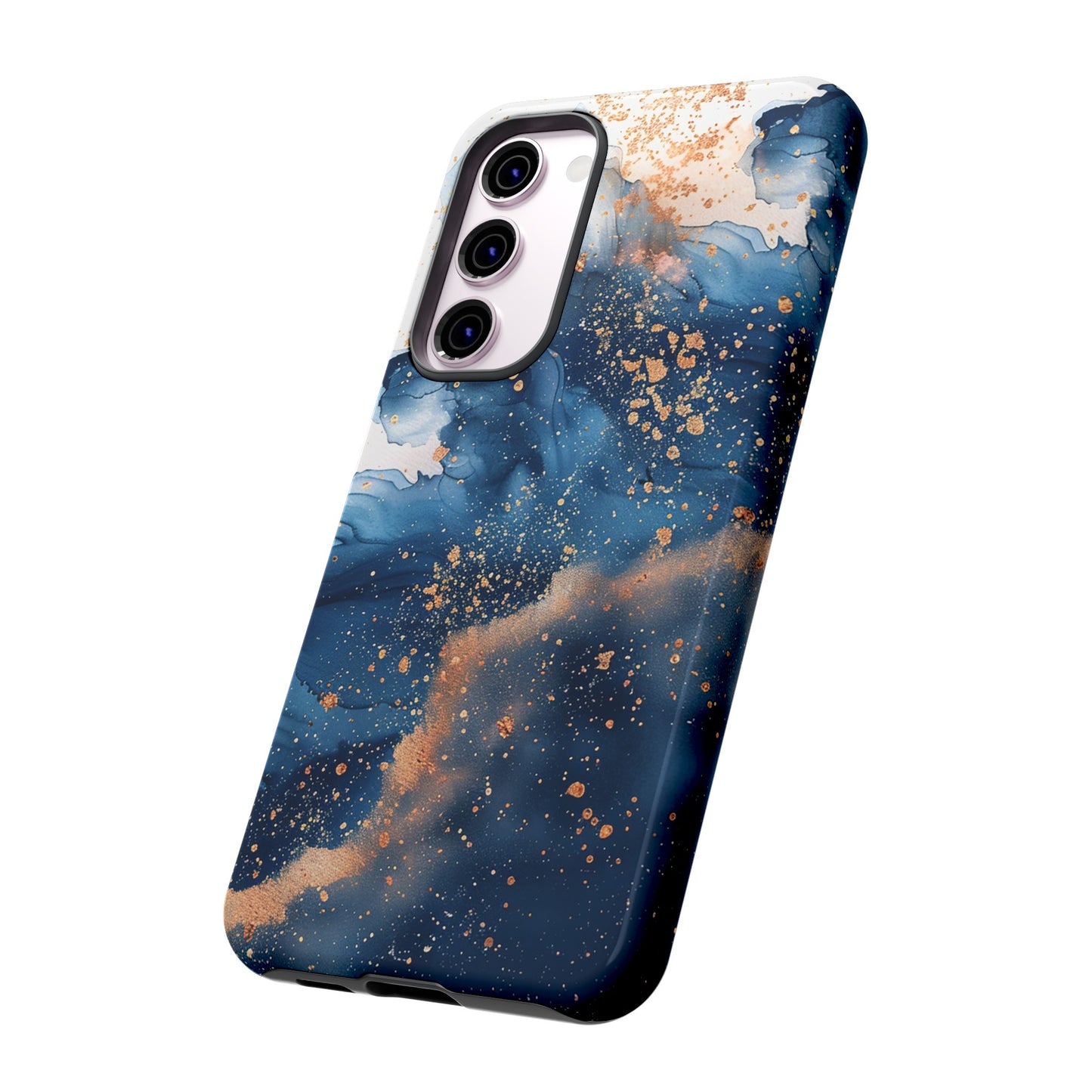 Blue Watercolors Tough Phone Case