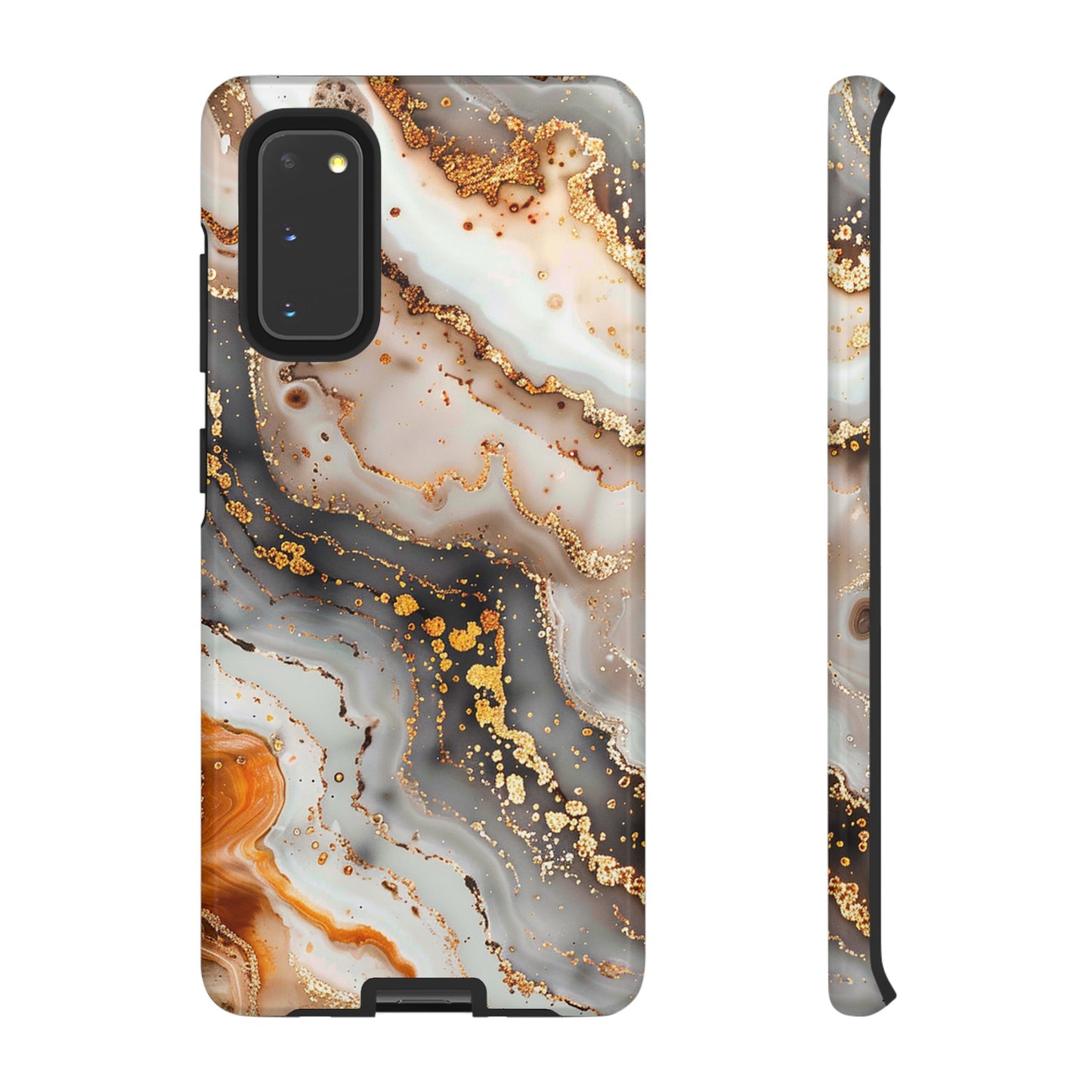 Gold Agate Tough Phone Case