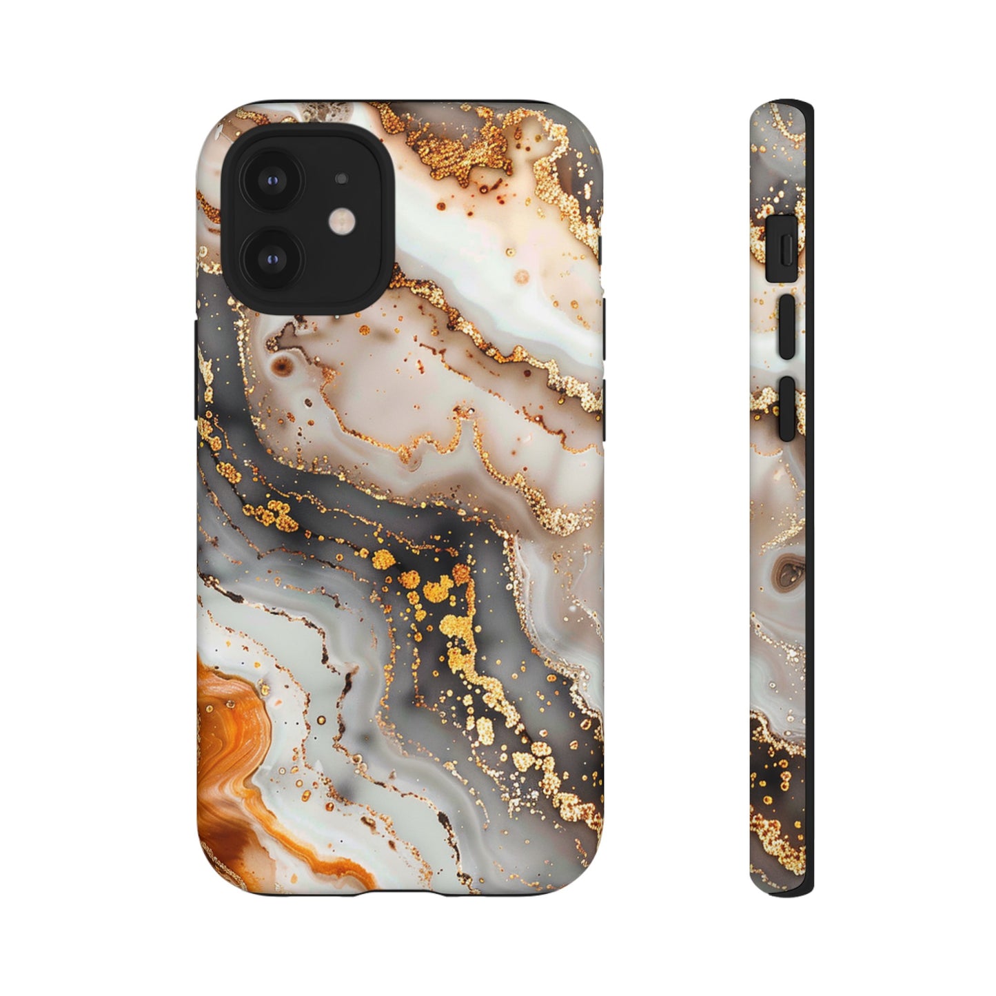 Gold Agate Tough Phone Case