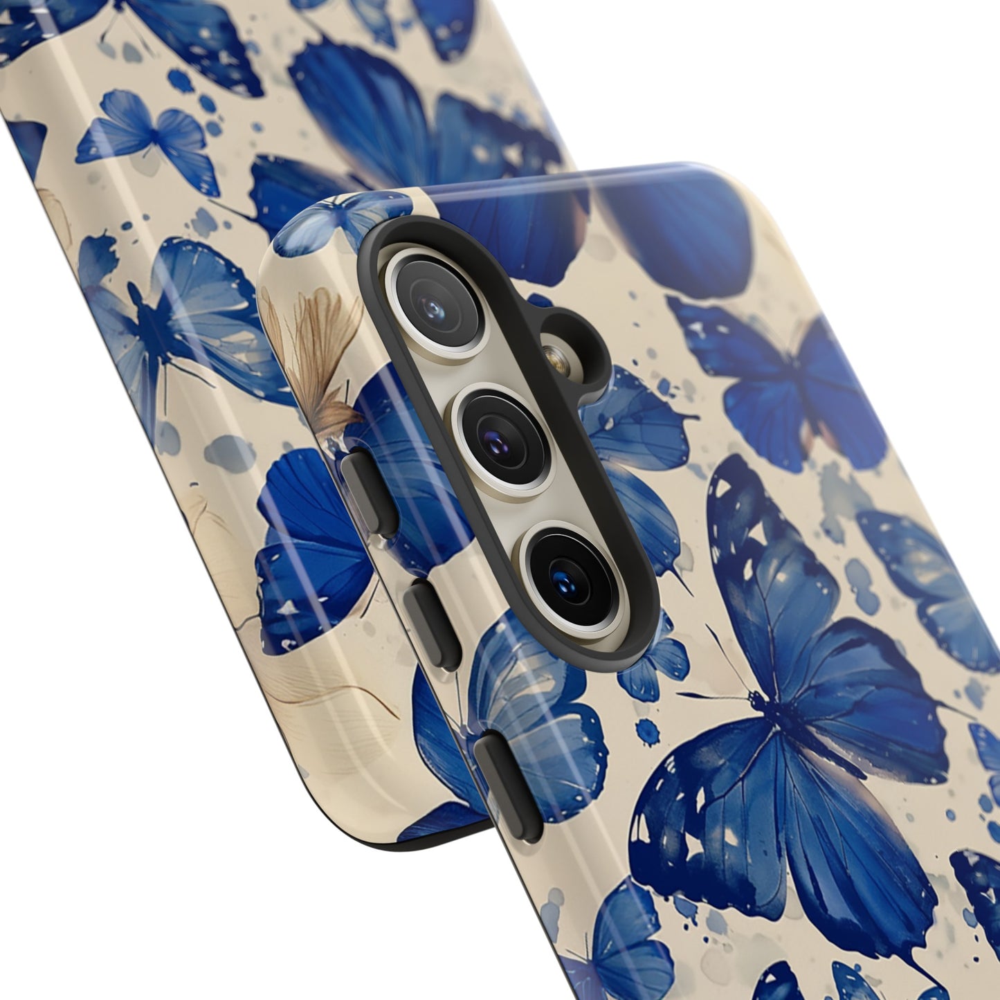 Blue Butterfly Tough Phone Case