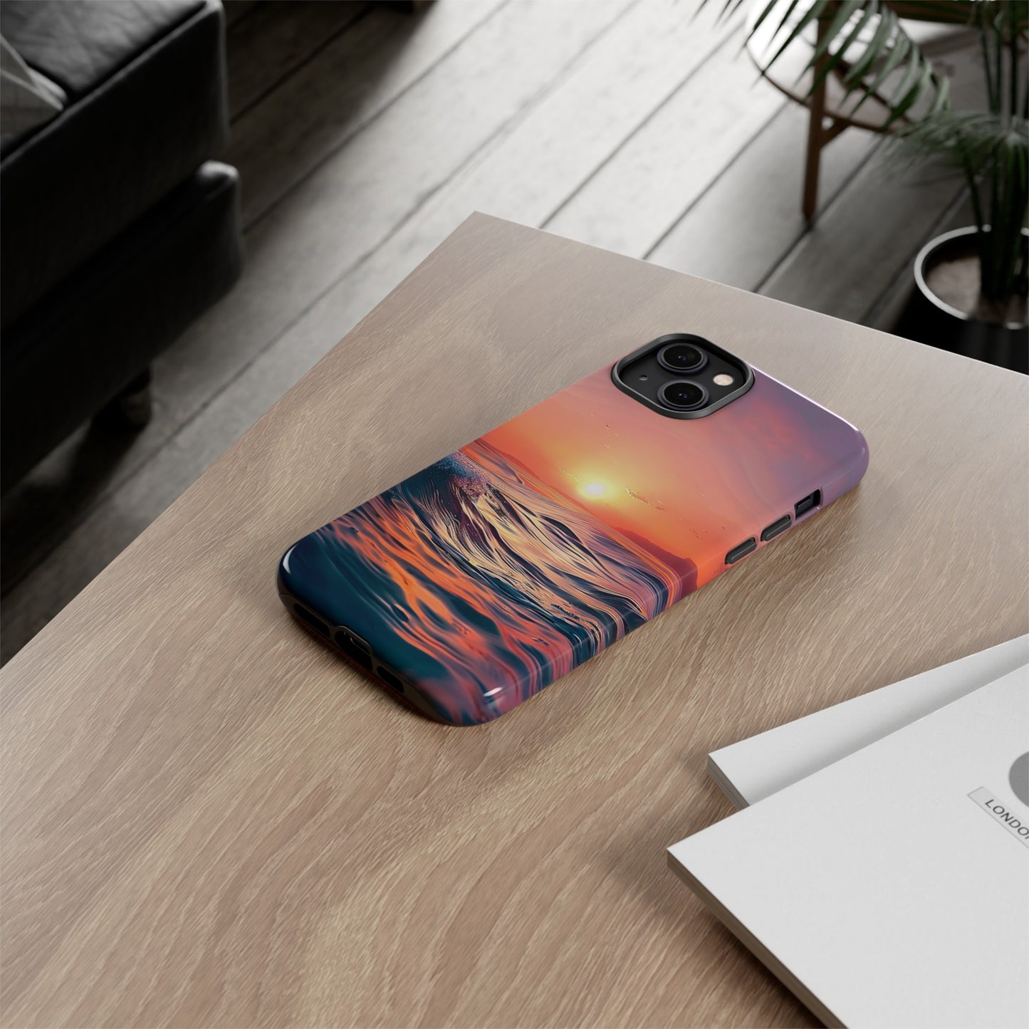 Ocean Sunset Tough Phone Case