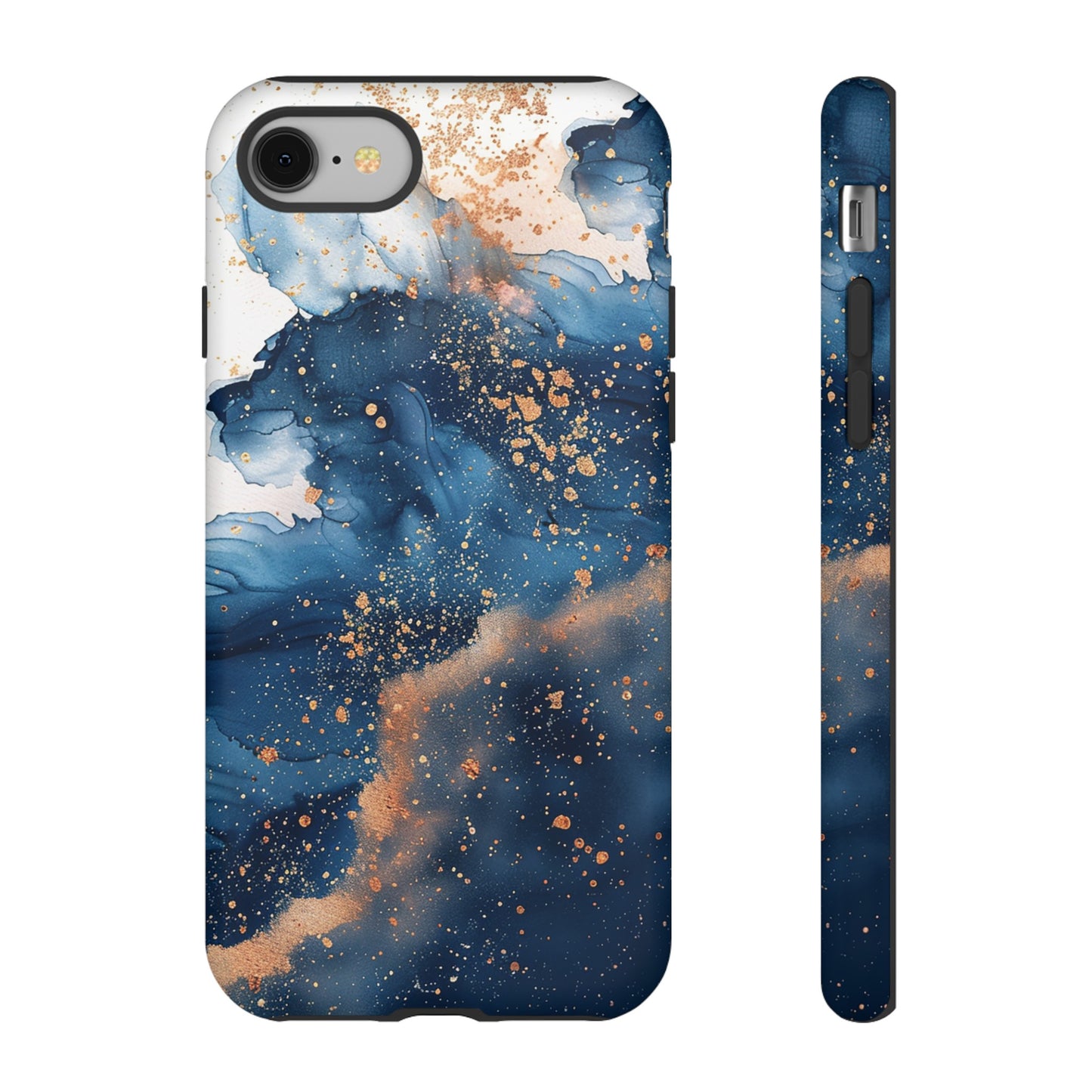 Blue Watercolors Tough Phone Case