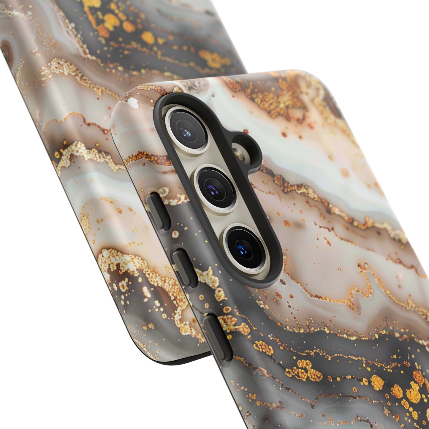 Gold Agate Tough Phone Case